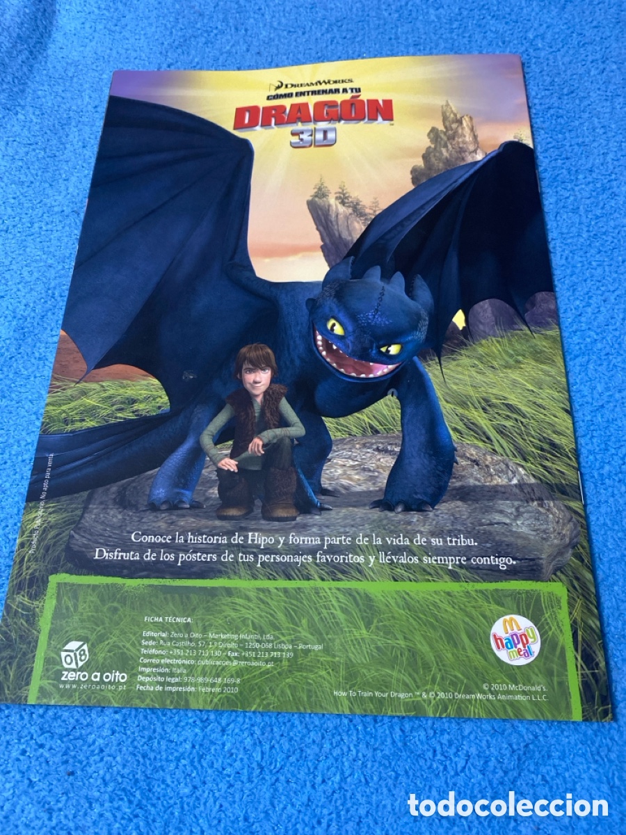 Coleccionismo de carteles: DRAG&Oacute;N 3D . CONTIENE 6 posters - Foto 2