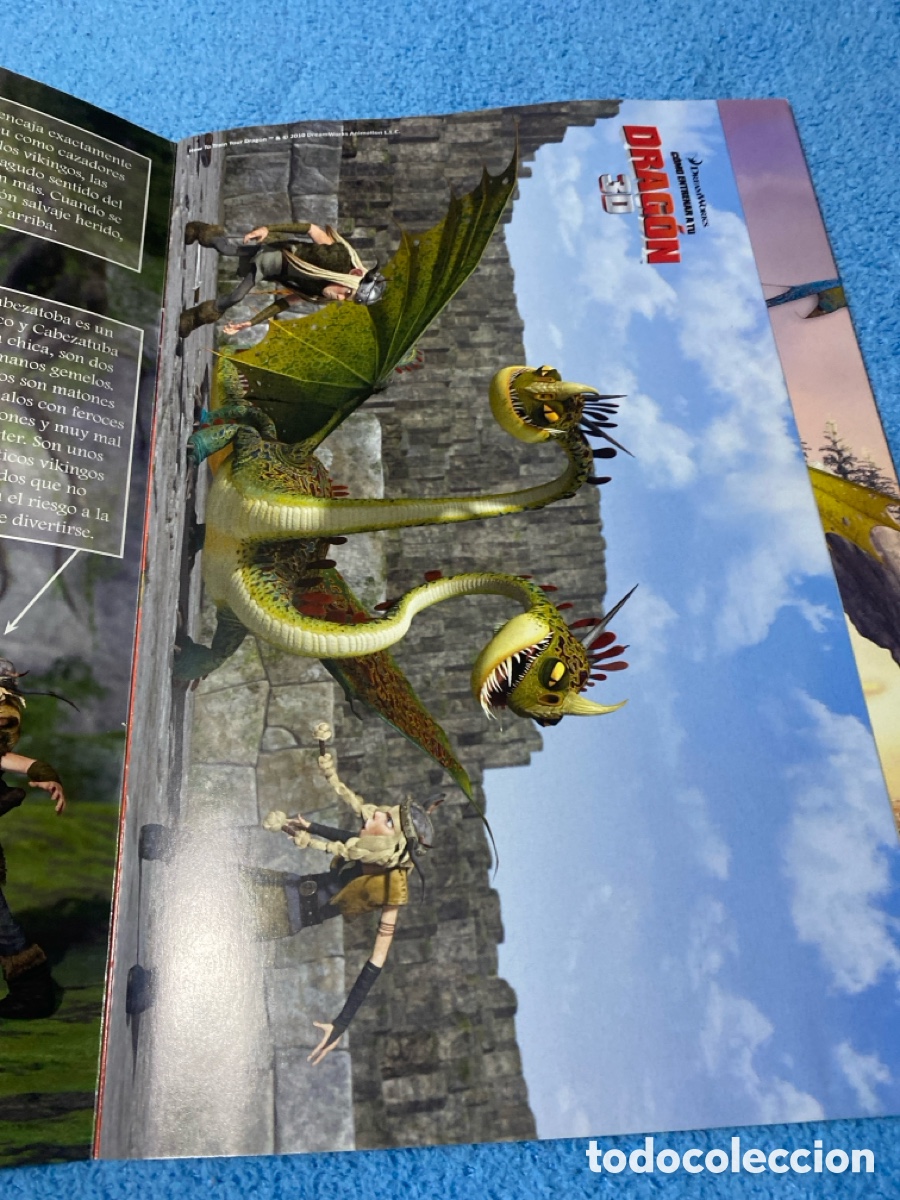 Coleccionismo de carteles: DRAG&Oacute;N 3D . CONTIENE 6 posters - Foto 3