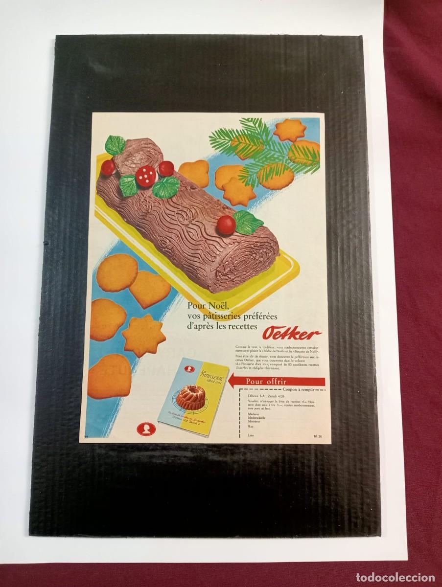 Poster collecting: LA PATISSERIE DR. OETKER - L&acute;ILLUSTR&Eacute; 1956 - ART&Iacute;CULO ORIGINAL / 35 x 25 Cm.