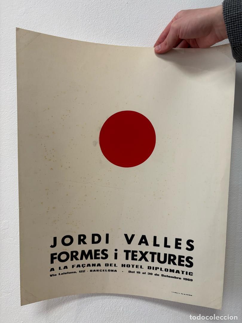 Coleccionismo de carteles: JORDI VALLES FORMES i TEXTURES - Foto 1