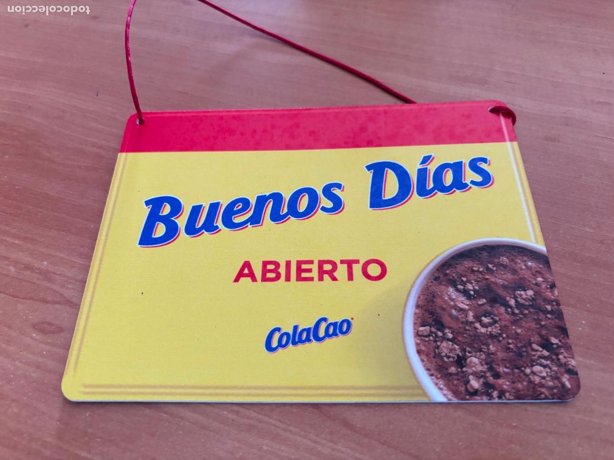 Poster collecting: COLACAO PUBLICIDAD LETRERO 20 x 15 cm (COIB255)