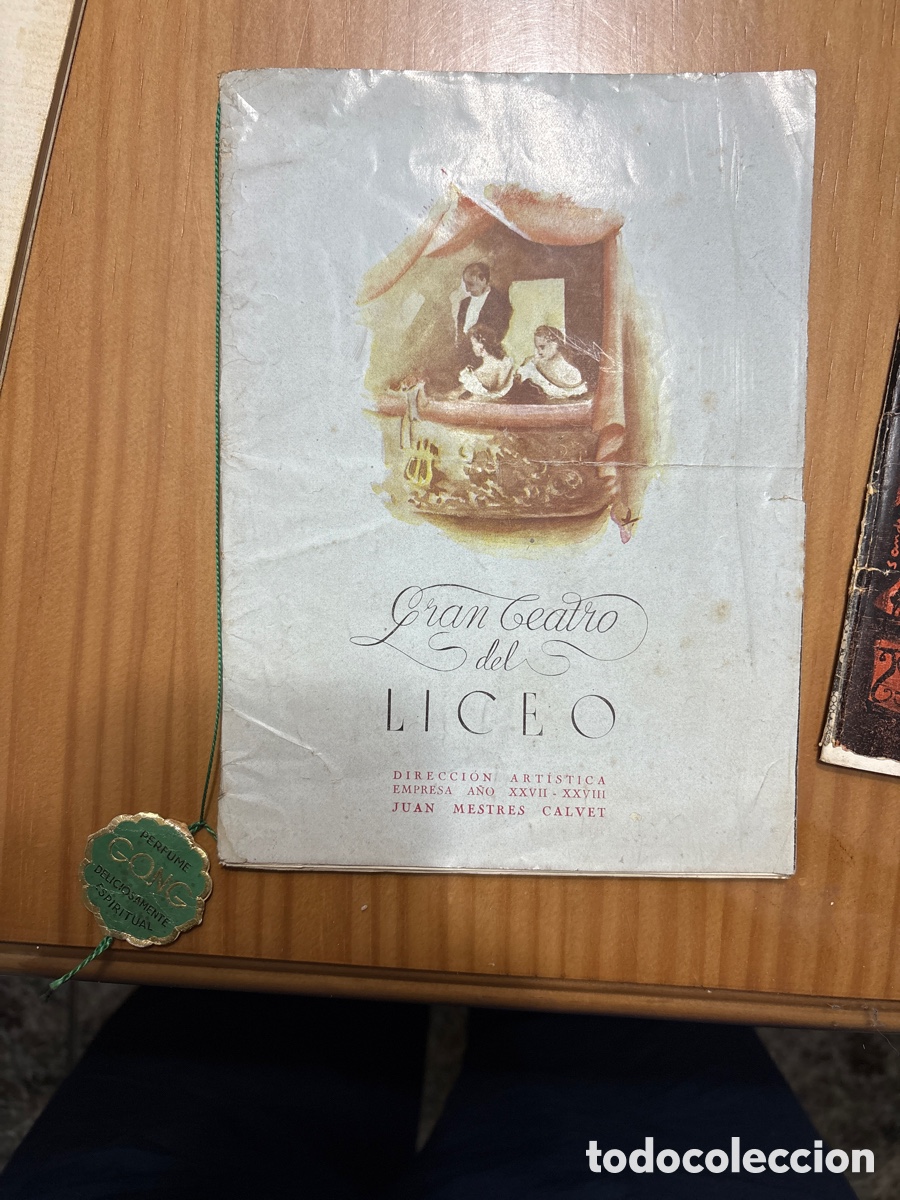 Coleccionismo de carteles: Programas de Gran teatro del Liceo - Foto 2