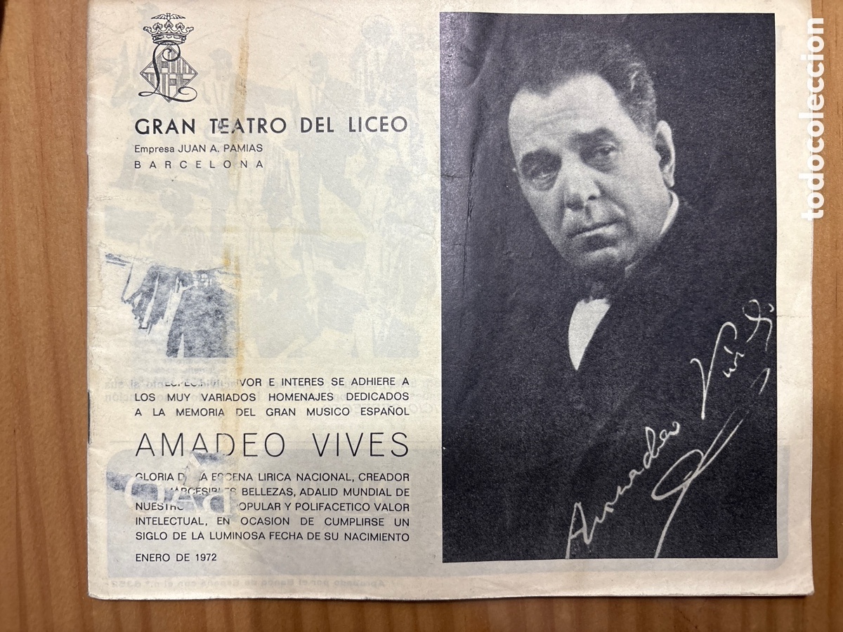 Coleccionismo de carteles: Programas de Gran teatro del Liceo - Foto 9