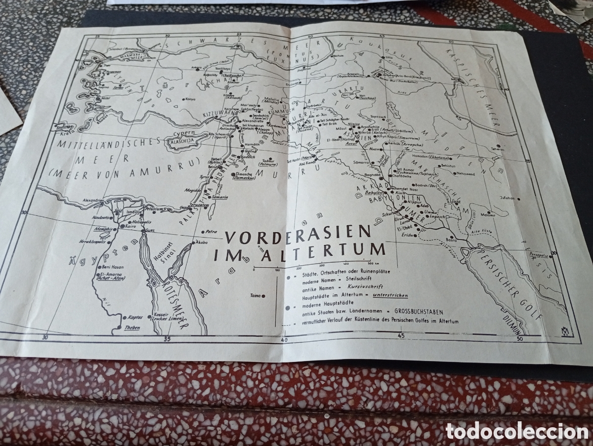 Coleccionismo de carteles: Mapa plano Costa del Golfo P&eacute;rsico - Foto 1