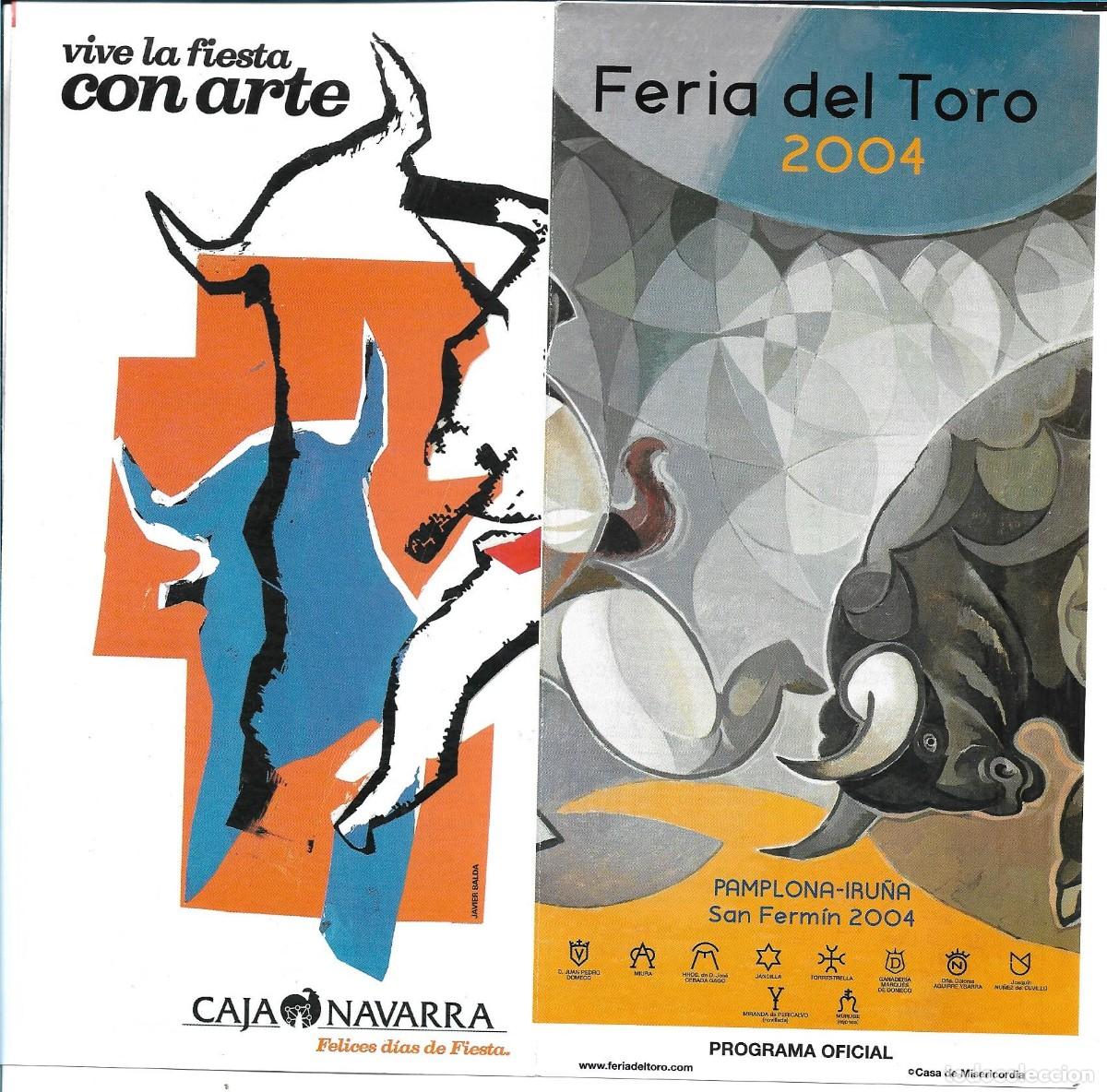 Coleccionismo de carteles: FERIA DEL TORO PAMPLONA - PROGRAMA OFICIAL - Foto 1