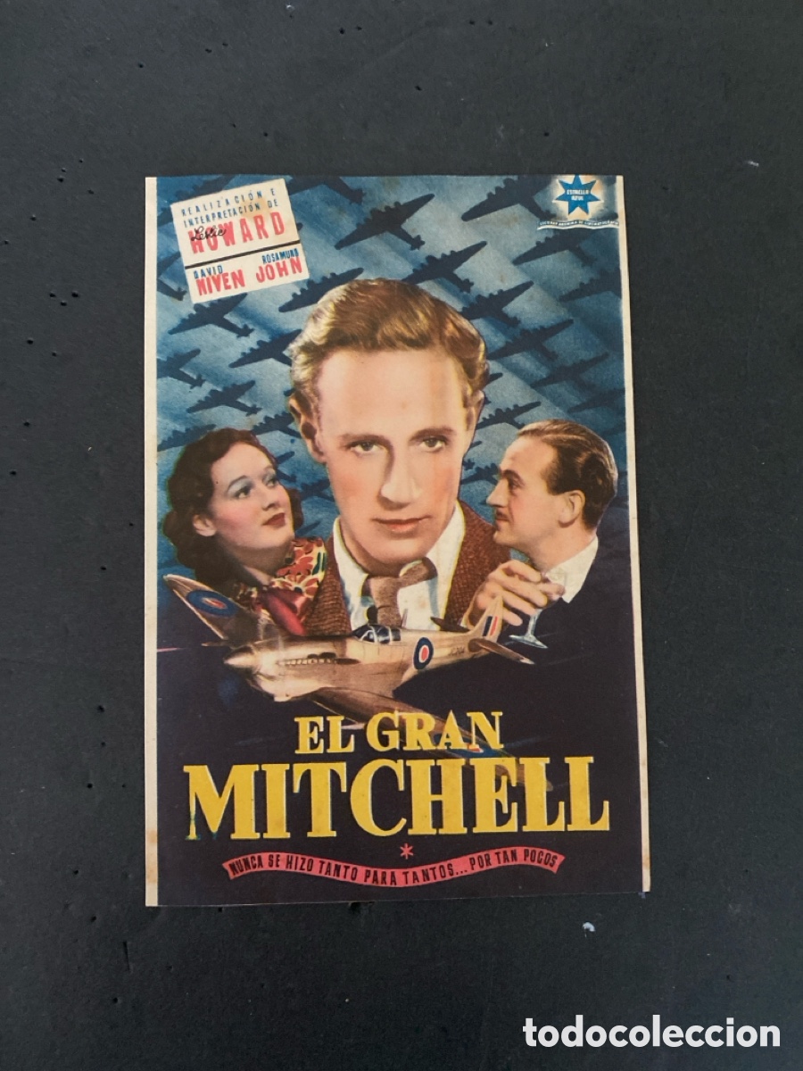 Coleccionismo de carteles: Programaci&oacute;n de Cine El gran Mitchell - Foto 1
