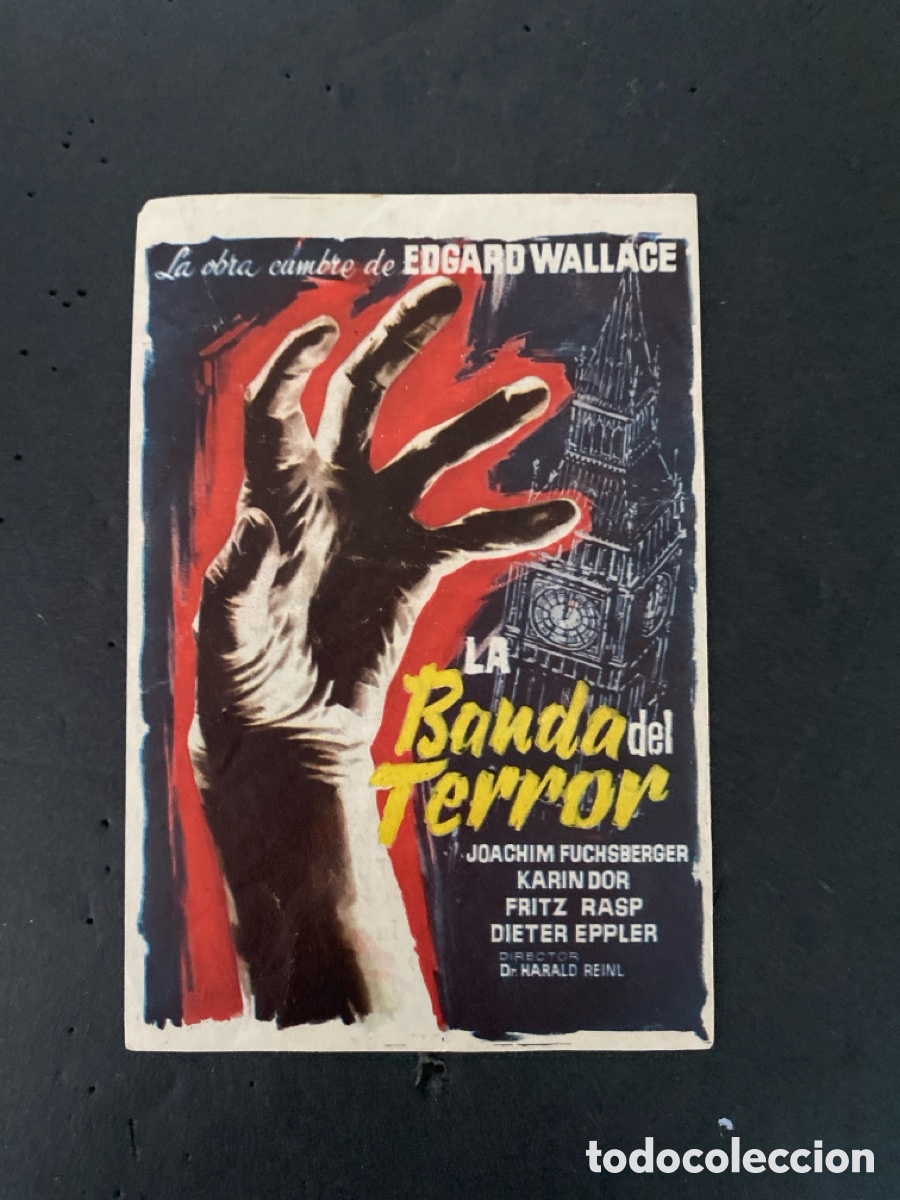 Coleccionismo de carteles: Programaci&oacute;n de Cine La banda del Terror - Foto 1