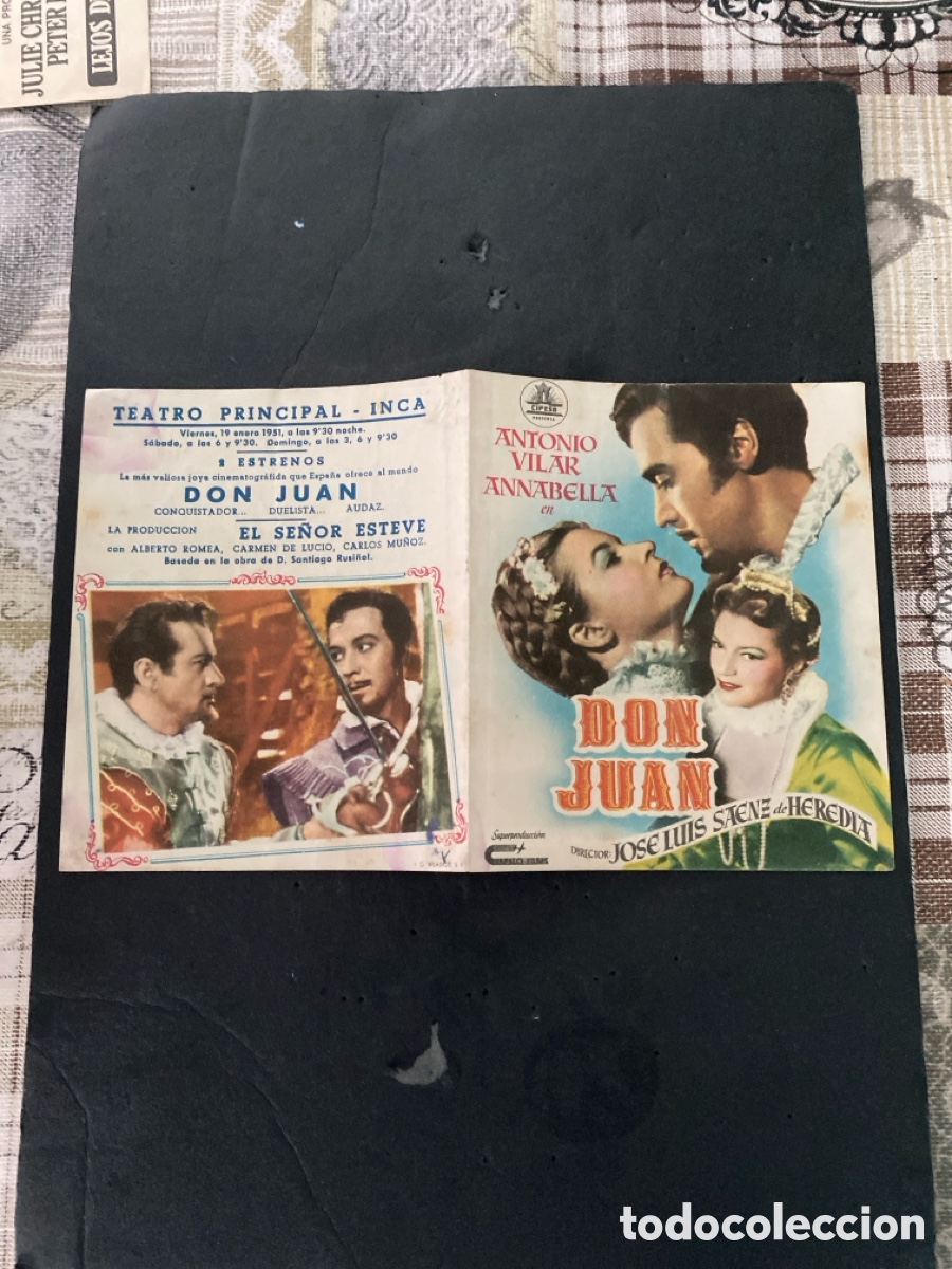 Coleccionismo de carteles: Programaci&oacute;n de Cine Don Juan - Foto 1
