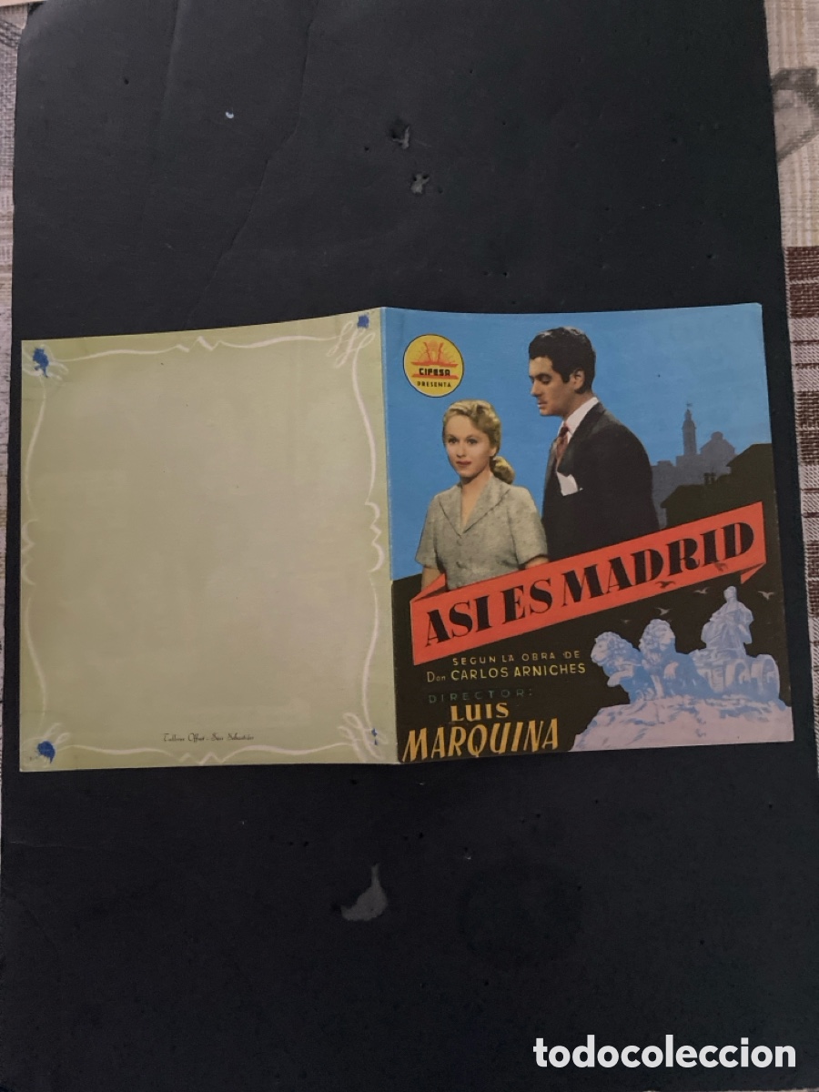 Coleccionismo de carteles: Programaci&oacute;n de Cine As&iacute; es Madrid - Foto 1