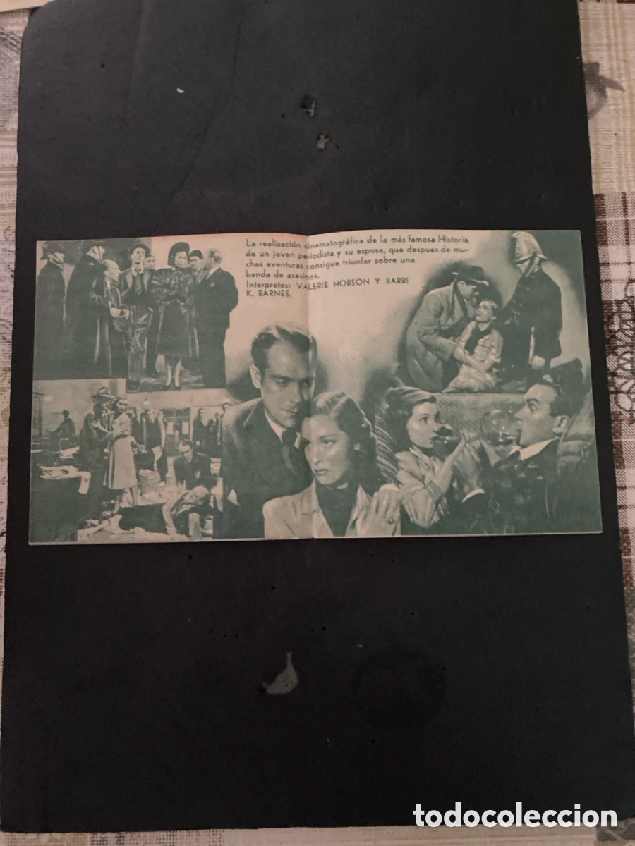 Coleccionismo de carteles: Programaci&oacute;n de Cine Es un periodista - Foto 2