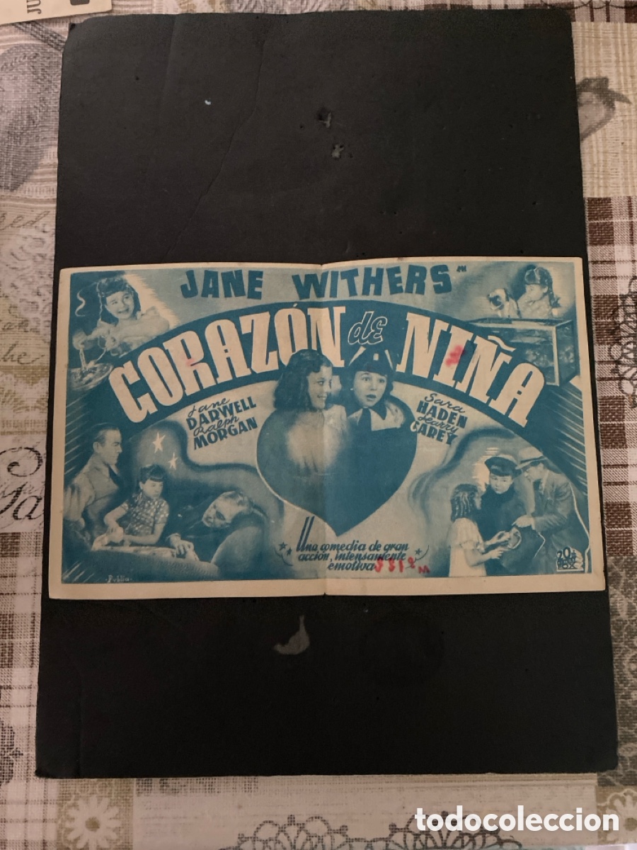 Coleccionismo de carteles: Programaci&oacute;n de Cine Coraz&oacute;n de ni&ntilde;a - Foto 2