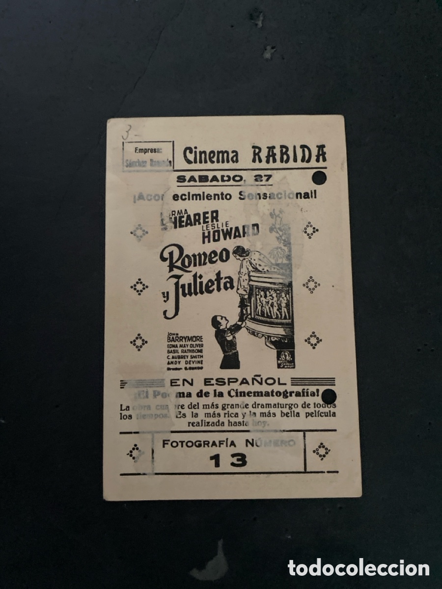 Coleccionismo de carteles: Programaci&oacute;n de Cine Norma Shearer - Foto 2