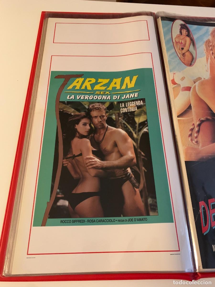 Coleccionismo de carteles: POSTER LOCANDINA AFICHE SEXY HARD TARZAN ROCCO SIFFREDI ROSA CARACCIOLO