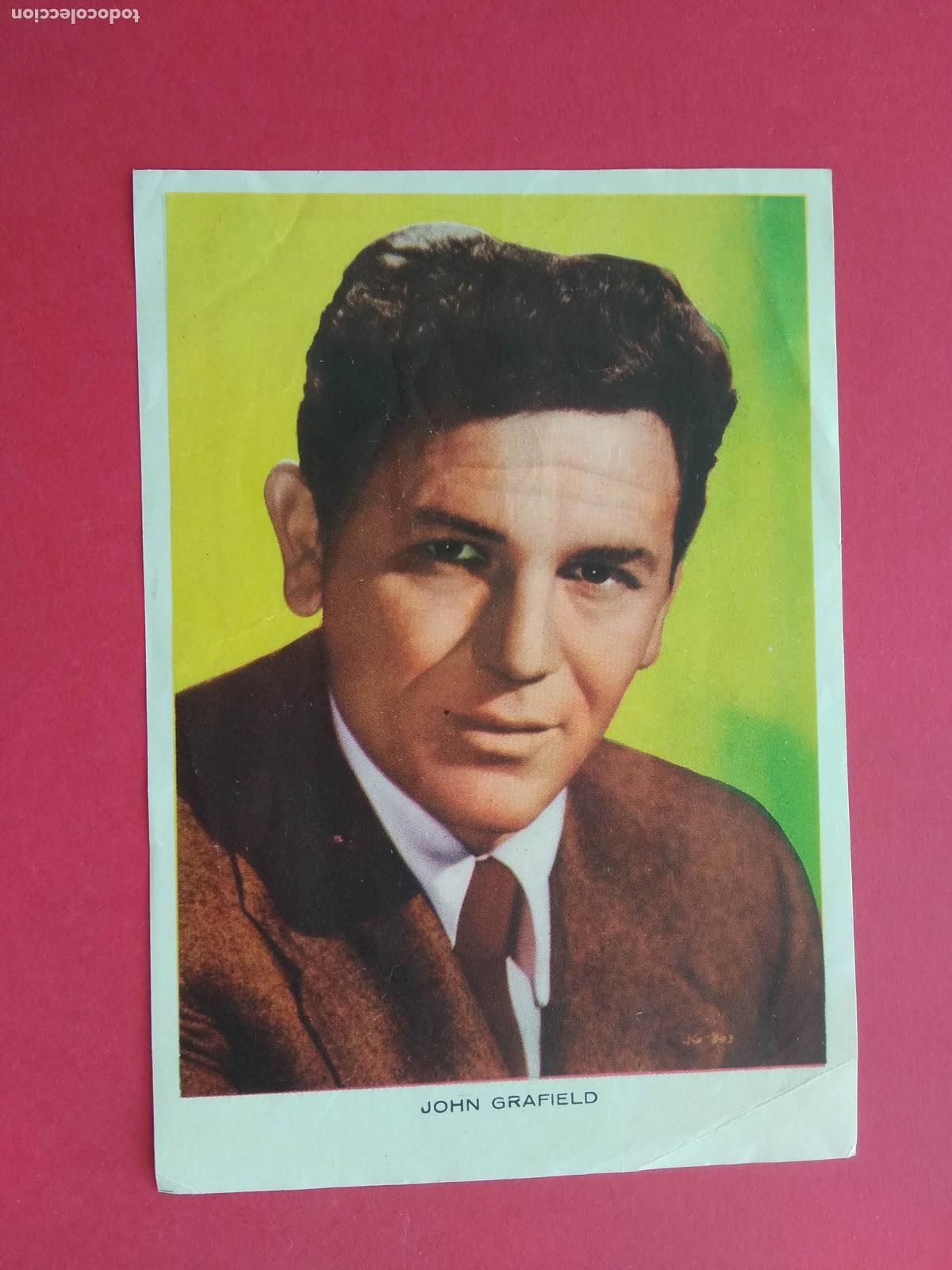 Collectionnisme d'affiches: FOLLETO DE MANO PROGRAMA PROSPECTO DE CINE PELICULA ACTOR / ACTRIZ , JOHN GRAFIELD