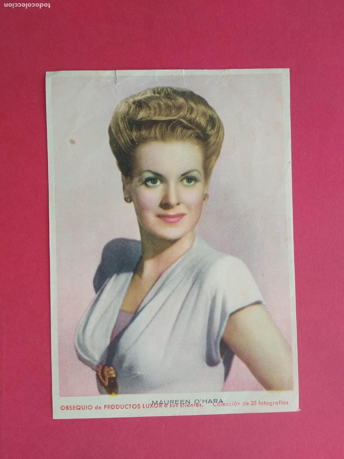 Collectionnisme d'affiches: FOLLETO DE MANO PROGRAMA PROSPECTO DE CINE PELICULA ACTOR / ACTRIZ , MAUREN O'HARA