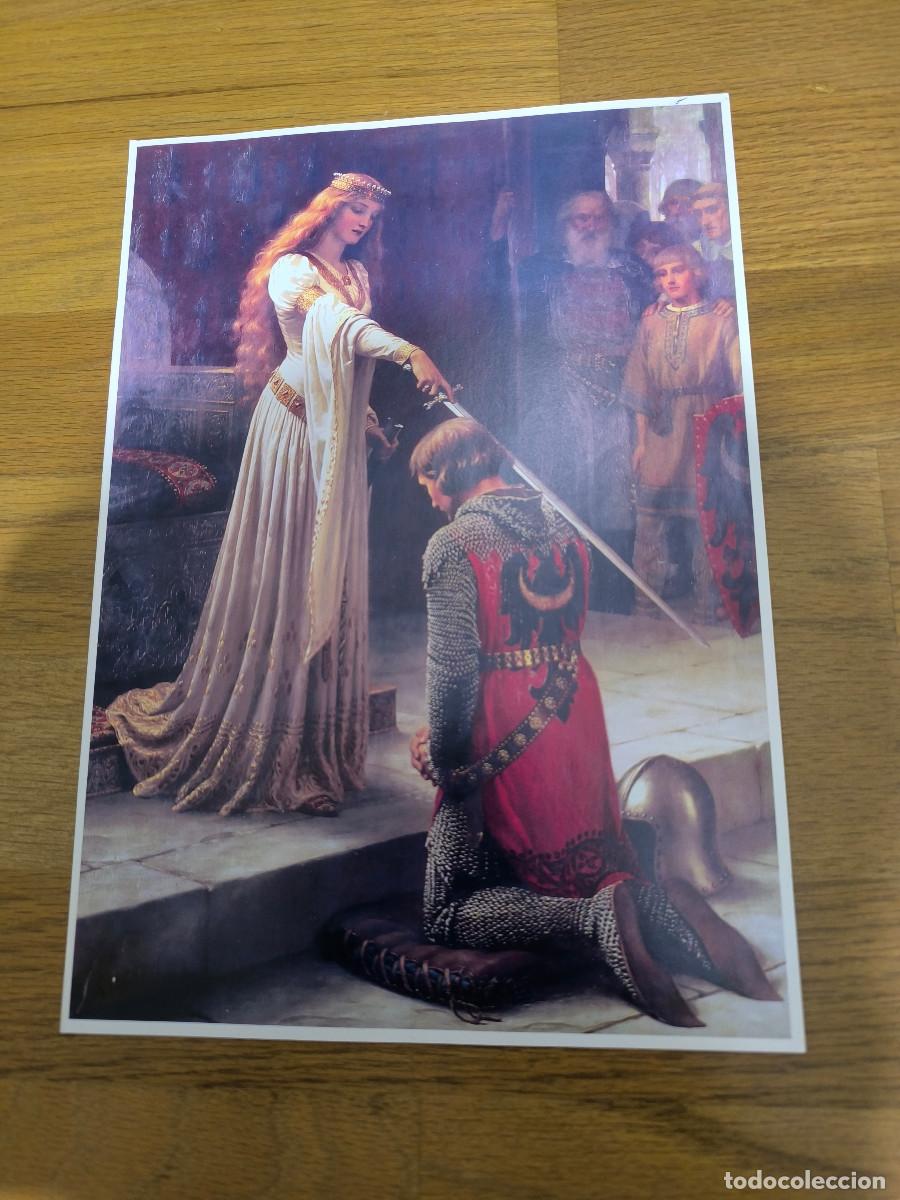 Coleccionismo de carteles: LAMINA CABALLER&Iacute;A MEDIEVAL - Foto 1