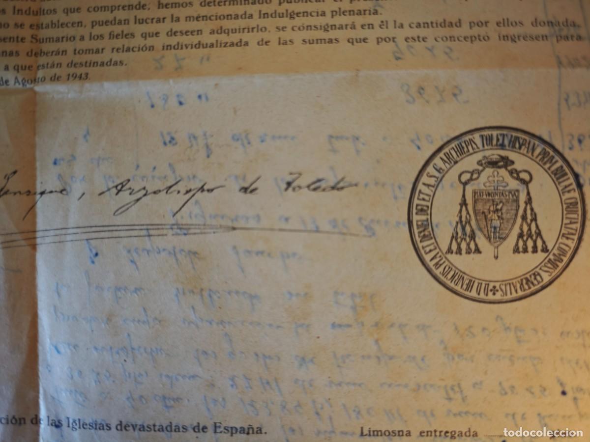 Coleccionismo de carteles: BULA DE LA SANTA CRUZADA - Foto 3