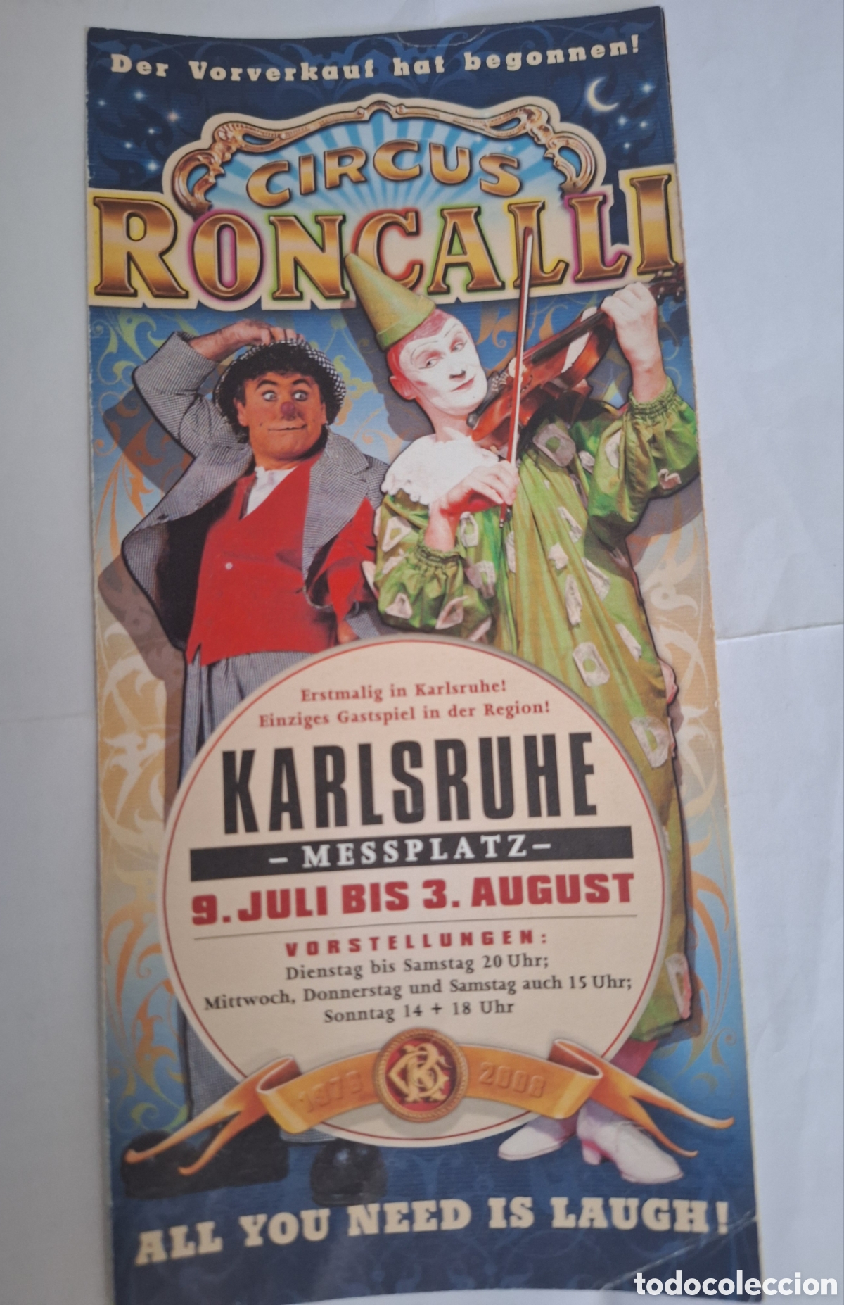 Coleccionismo de carteles: Circus Roncalli Alemania - Foto 3