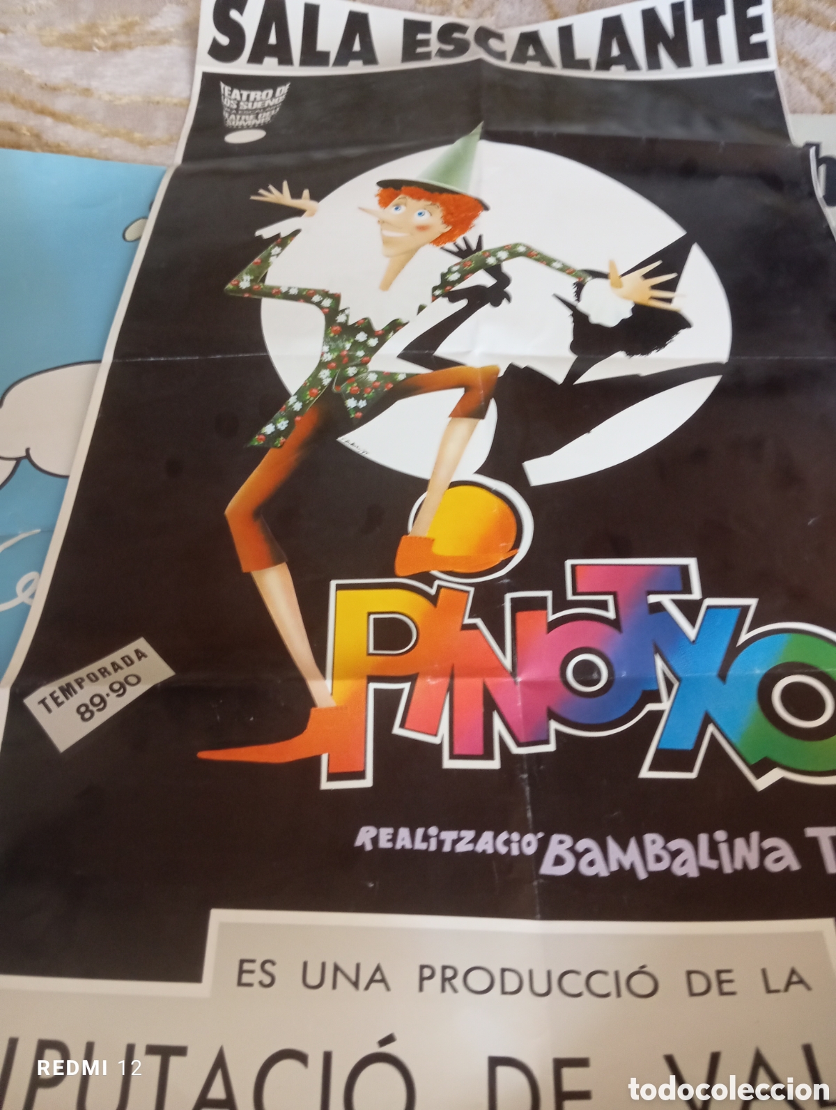 Sammeln von Plakaten: cartelera de teatro de los sue&ntilde;os pintxo