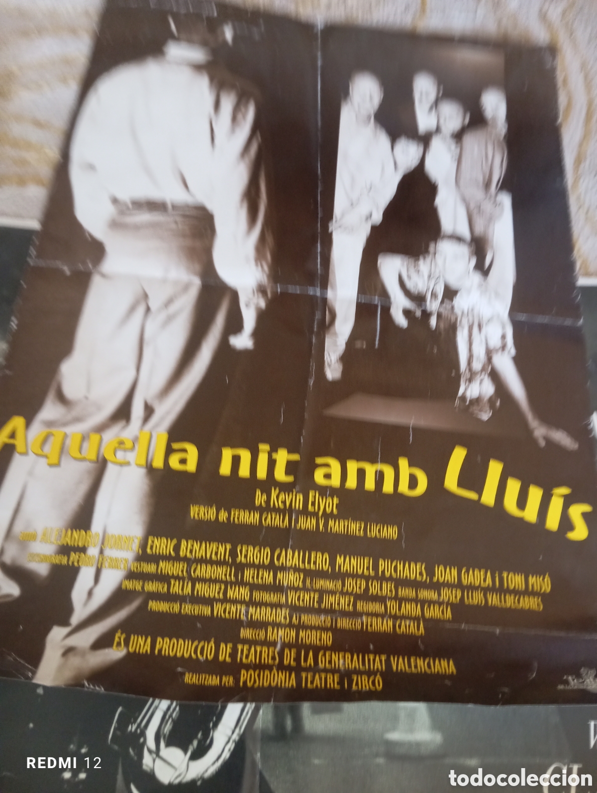 Sammeln von Plakaten: cartelera de aquella NIT AMB liuis