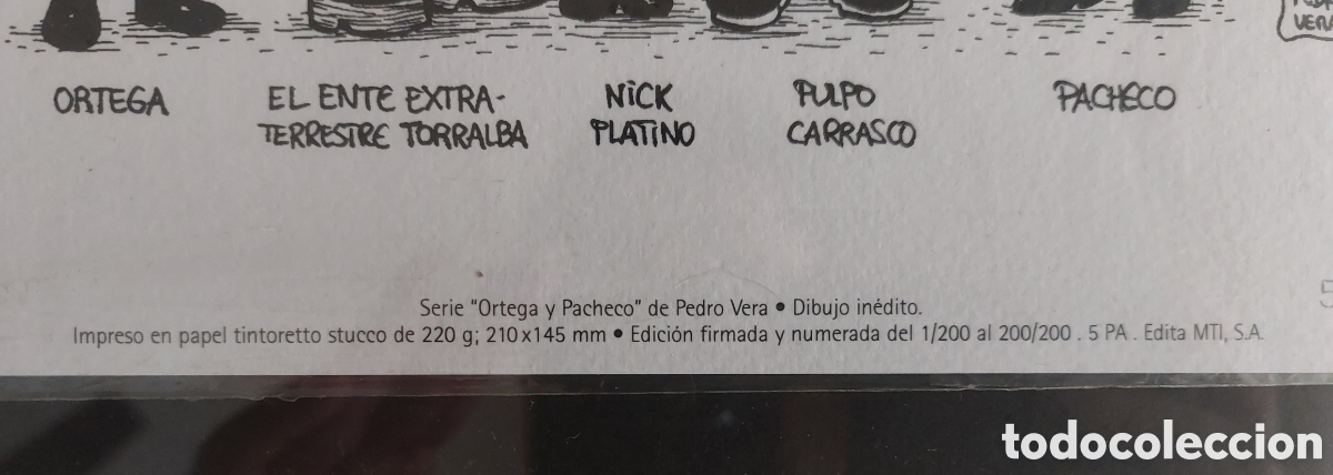 Coleccionismo de carteles: Pedro Vera &rdquo;Ortega y Pacheco&rdquo; - Foto 4