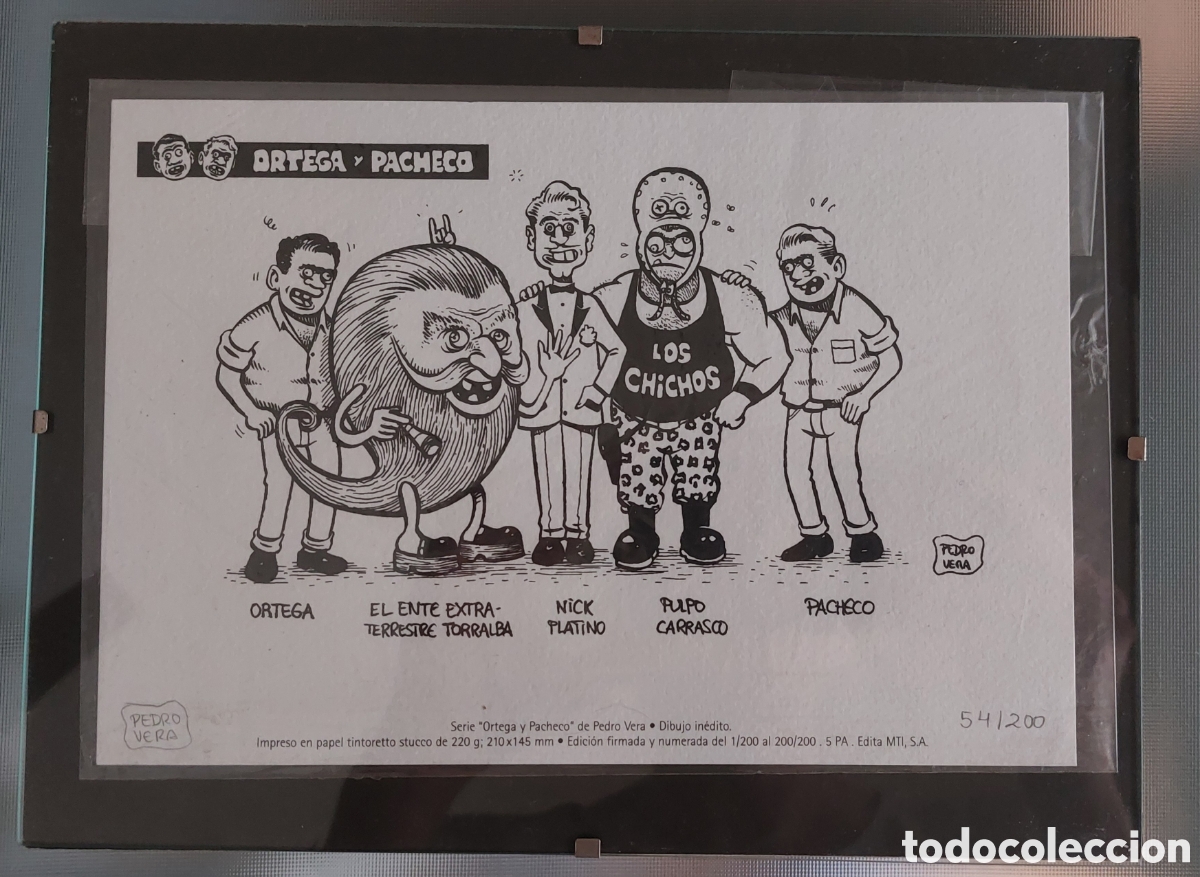 Coleccionismo de carteles: Pedro Vera &rdquo;Ortega y Pacheco&rdquo; - Foto 1