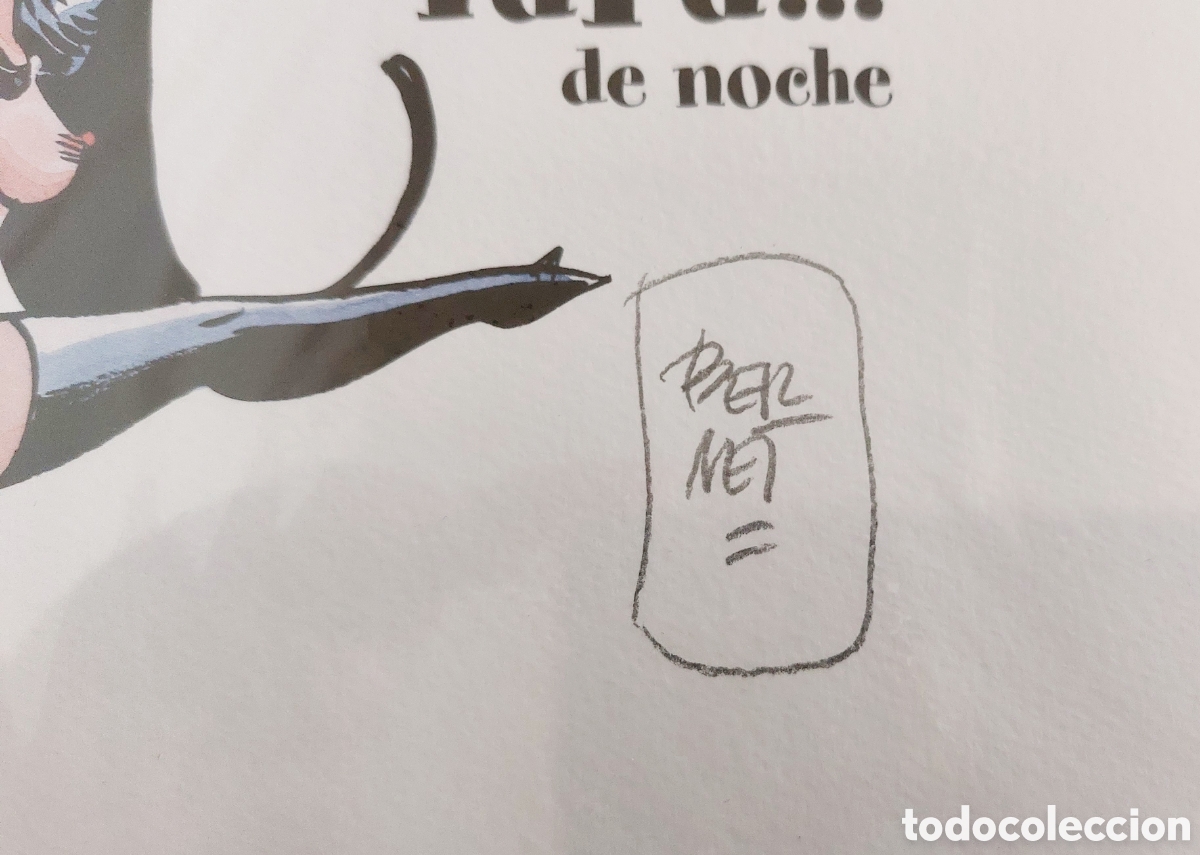 Coleccionismo de carteles: L&aacute;mina de Bernet &rdquo;Clara de noche &rdquo; - Foto 3