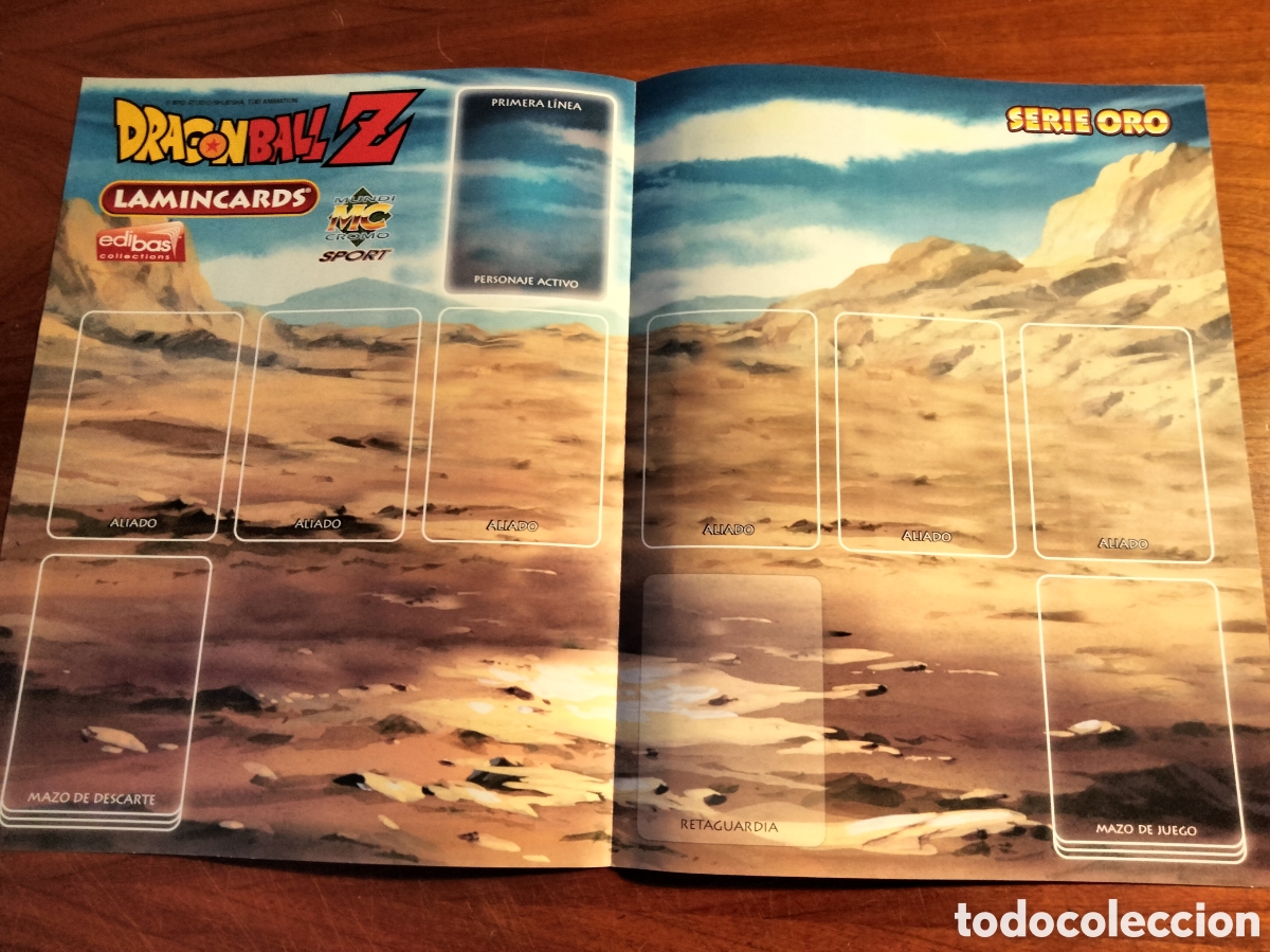 Poster collecting: DRAGON BALL SERIE ORO TERRENO DE JUEGO PANINI