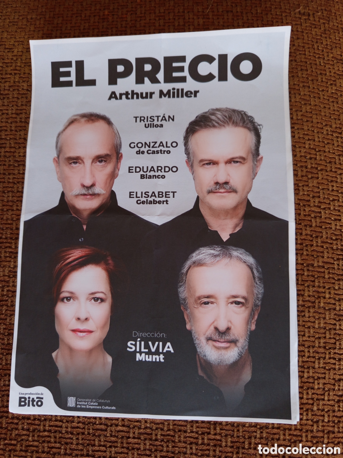 Coleccionismo de carteles: El Precio. Arthur Miller