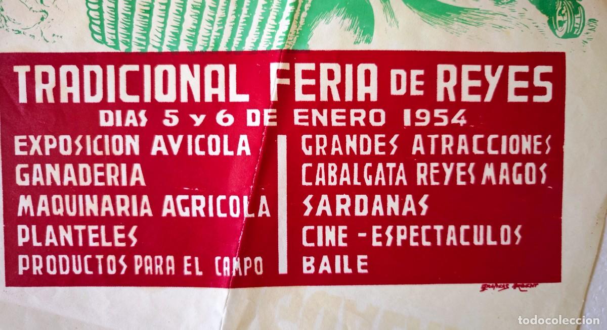 Coleccionismo de carteles: IGUALADA - FERIA DE REYES - Foto 3
