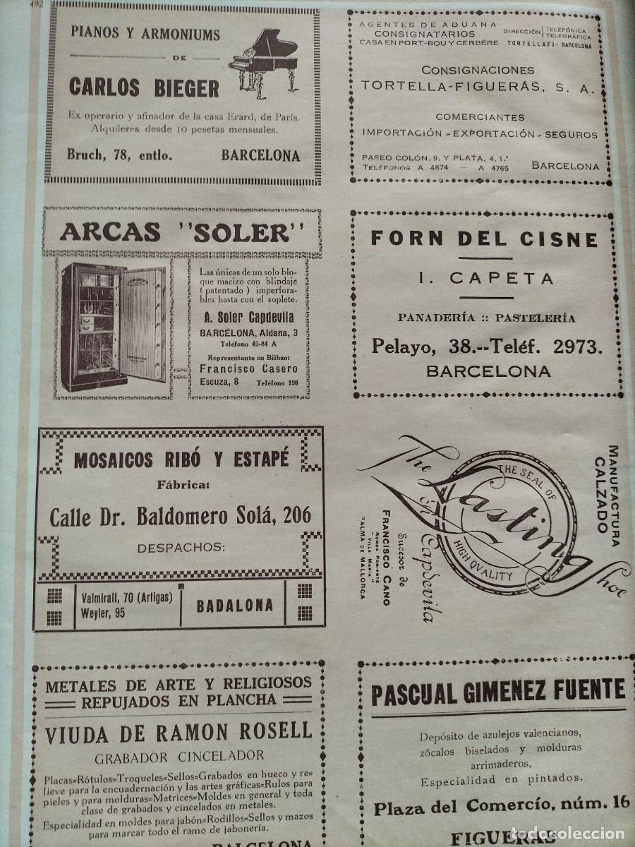 Coleccionismo de carteles: ARCAS SOLER IMPERFORABLES DE A.SOLER CAPDEVILA HOJA REVISTA A&Ntilde;O 1925 - Foto 2