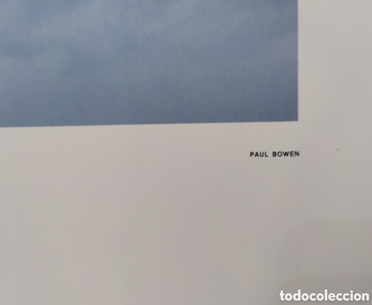 Coleccionismo de carteles: L&aacute;mina de Beechcraft - Baron 58 TC - Foto 4