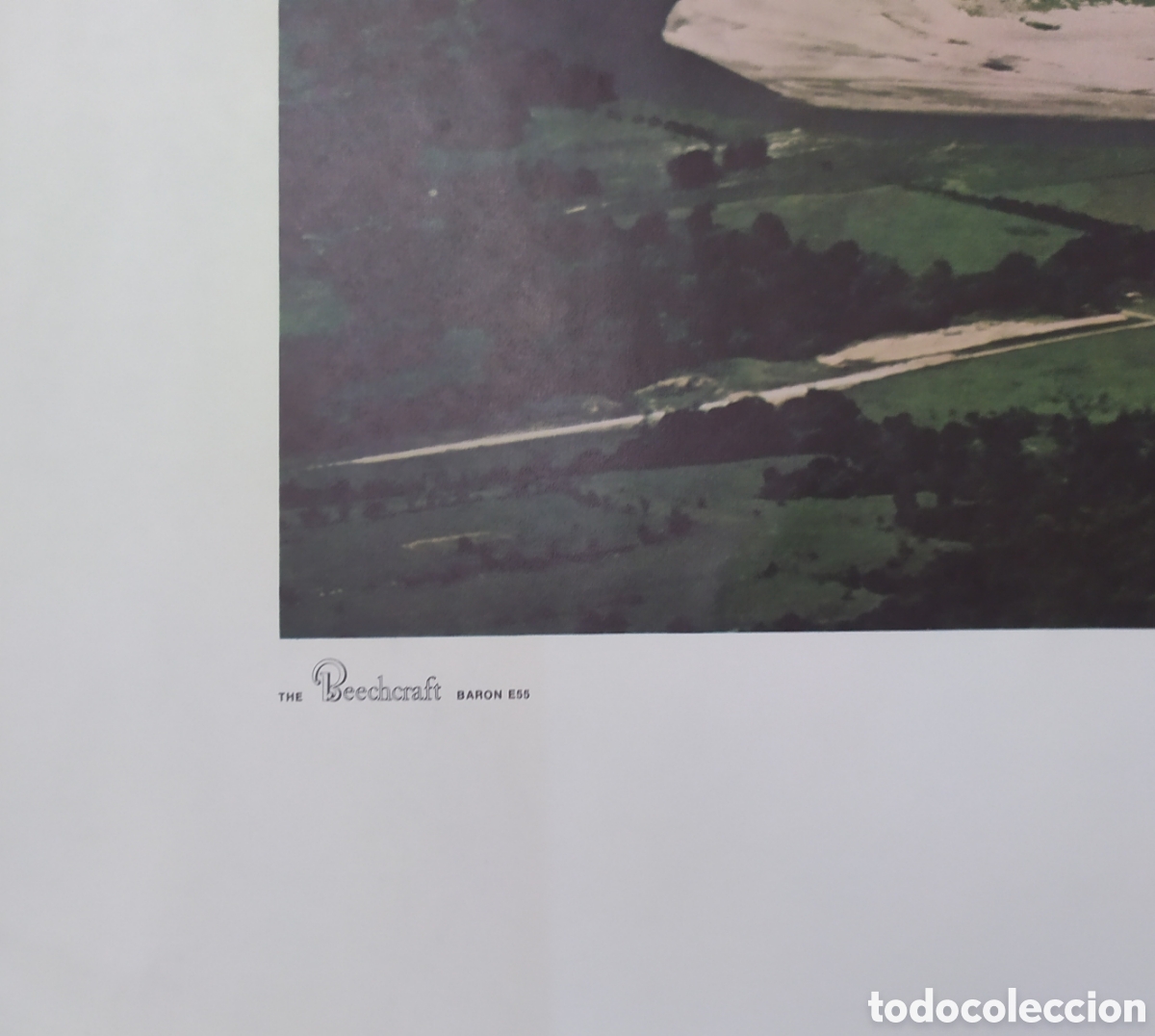 Coleccionismo de carteles: The Beechcraft Baron E55 - L&aacute;mina p&oacute;ster - Foto 3