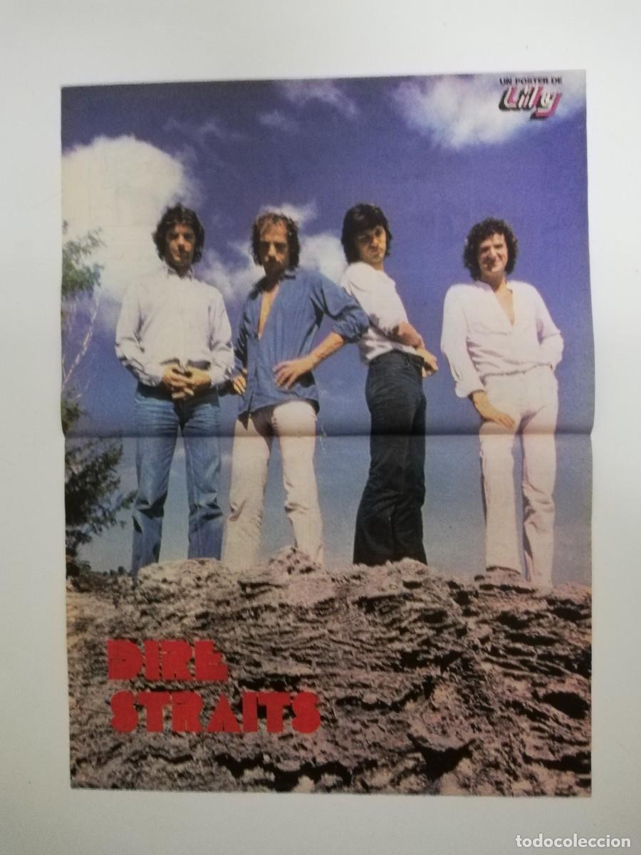 Coleccionismo de carteles: POSTER DIRE STRAITS - TEBEO LILY - Foto 1