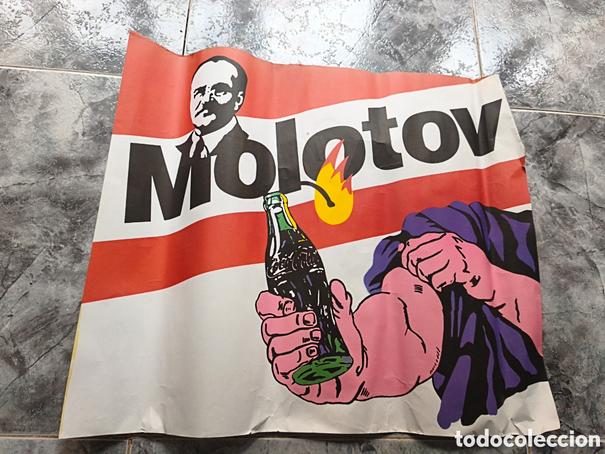 Coleccionismo de carteles: Poster Molotov peque&ntilde;o - Foto 1