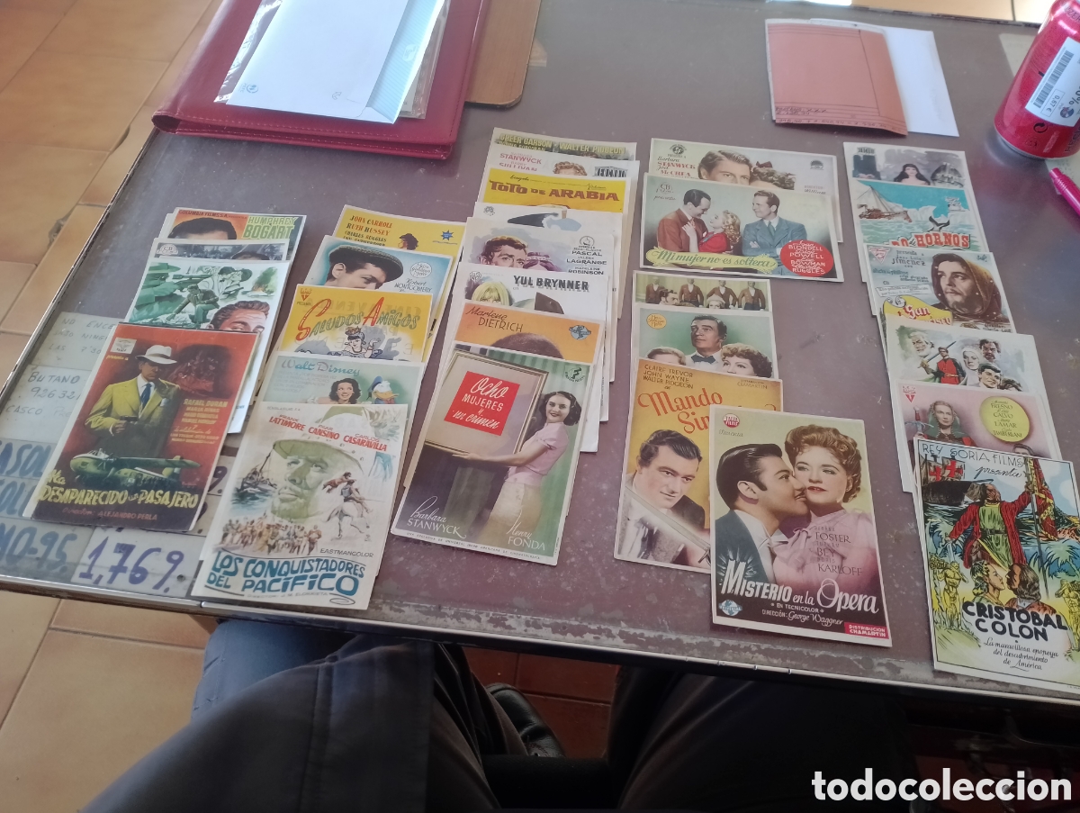 Coleccionismo de carteles: Programas de mano de cine muy antiguos - Foto 3