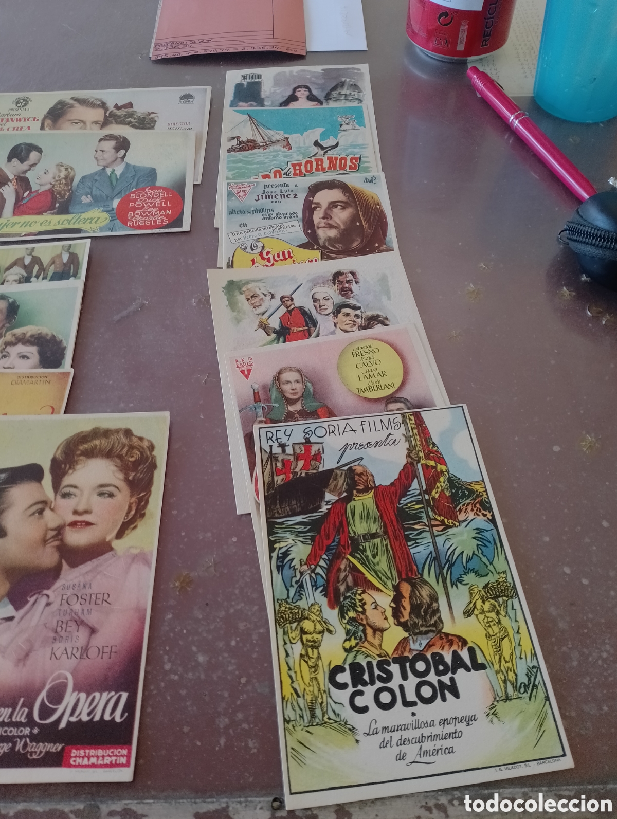 Coleccionismo de carteles: Programas de mano de cine muy antiguos - Foto 7