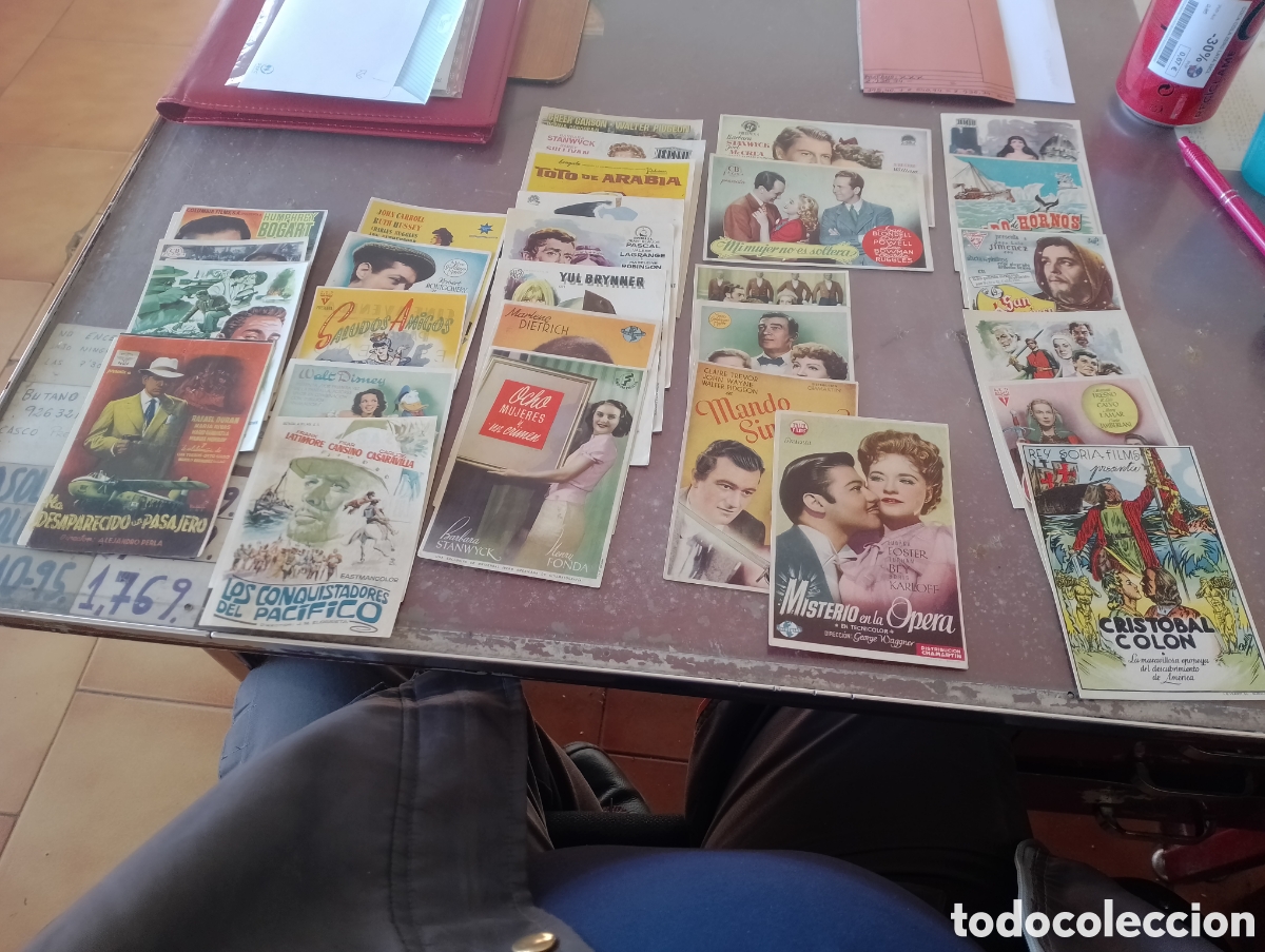 Coleccionismo de carteles: Programas de mano de cine muy antiguos - Foto 9
