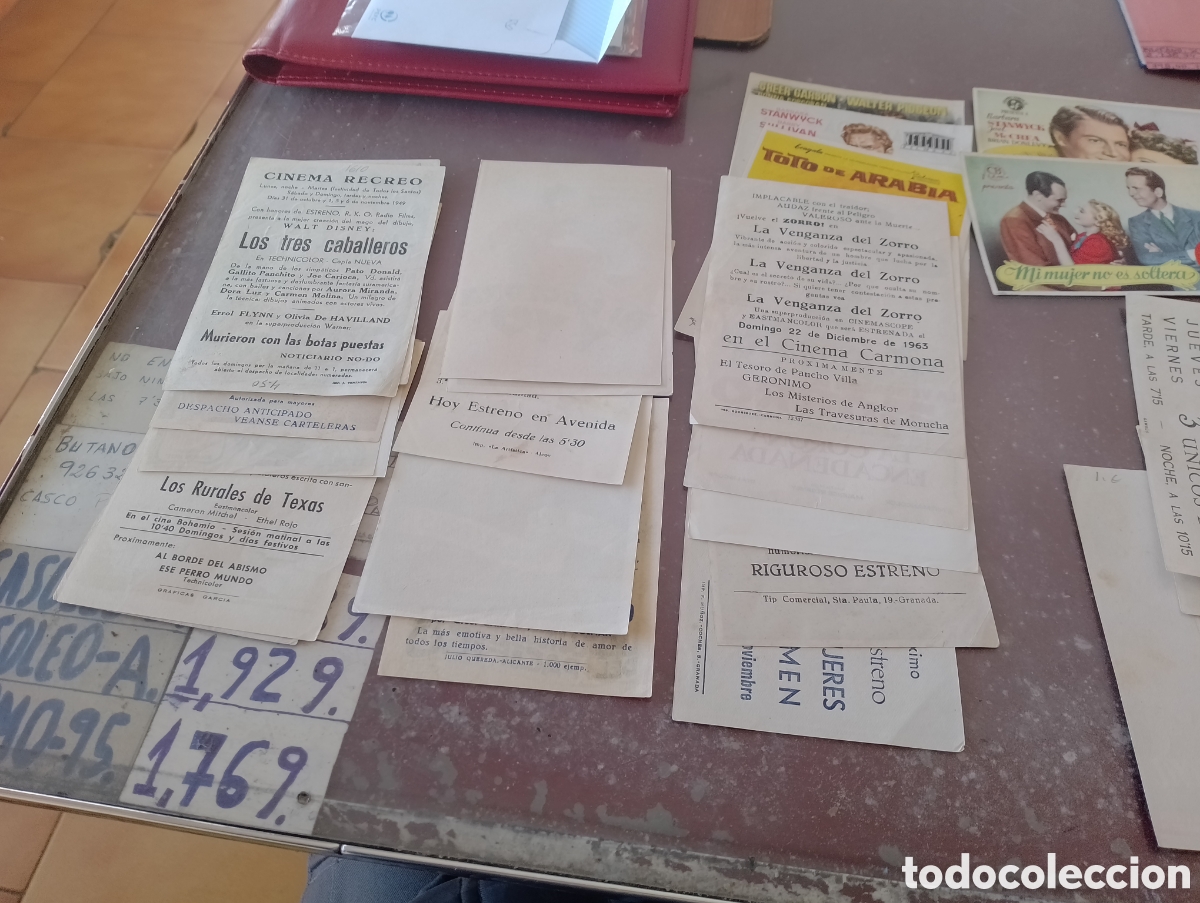 Coleccionismo de carteles: Programas de mano de cine muy antiguos - Foto 11