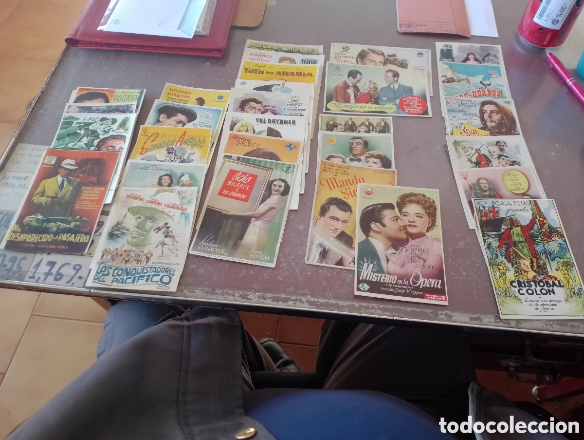 Coleccionismo de carteles: Programas de mano de cine muy antiguos - Foto 12