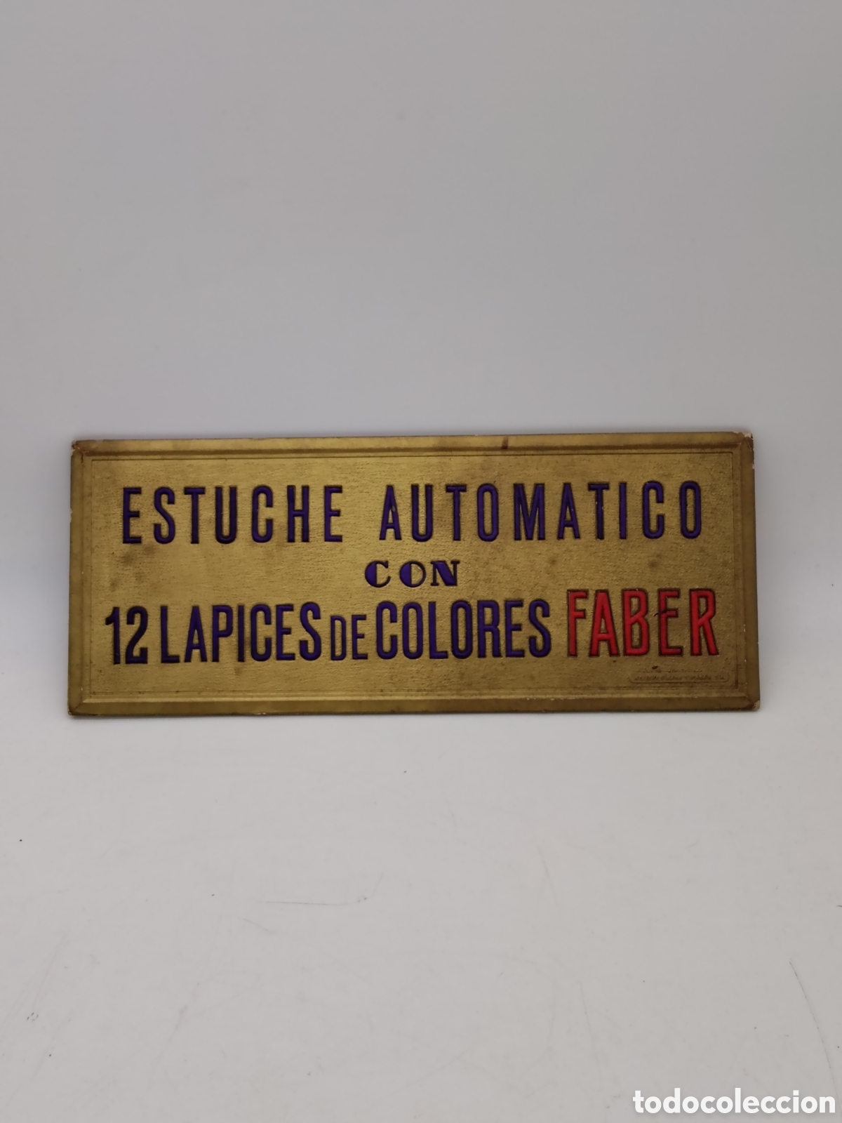 Coleccionismo de carteles: Cartel publicidad antiguo