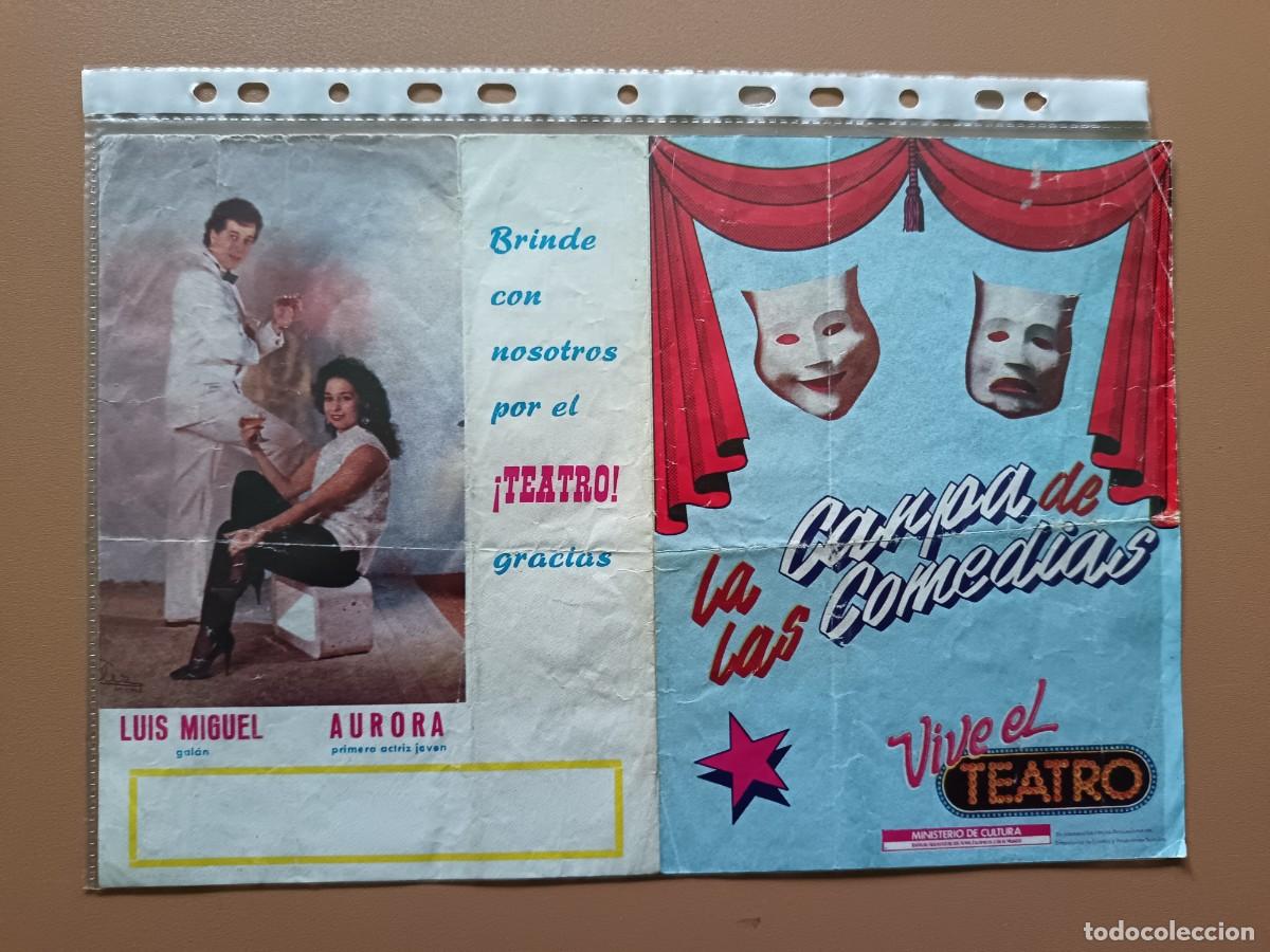 Coleccionismo de carteles: LA CARPA DE LAS COMEDIAS.- - Foto 1