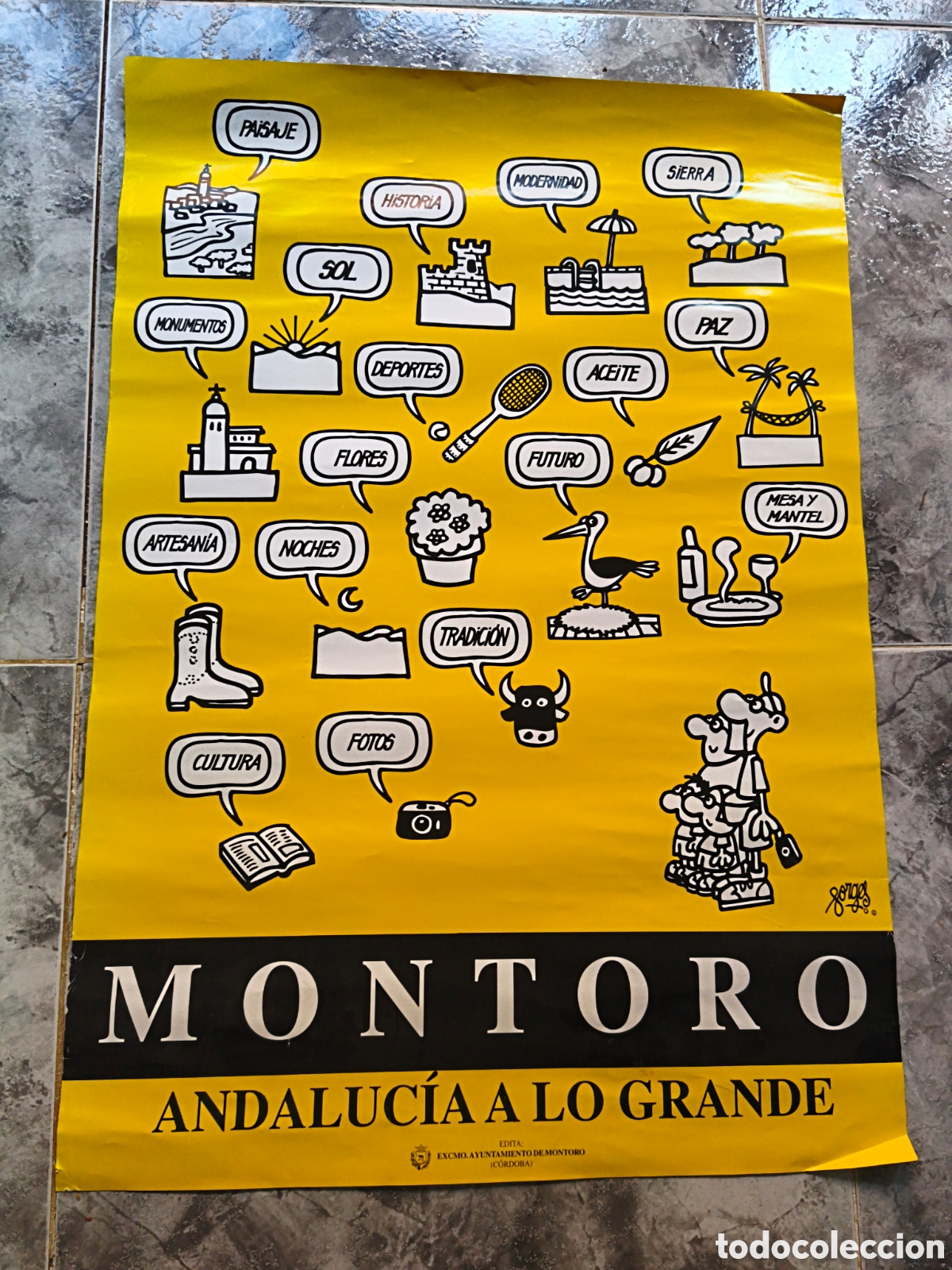 Collectionnisme d'affiches: Cartel Turismo Montoro. Forges