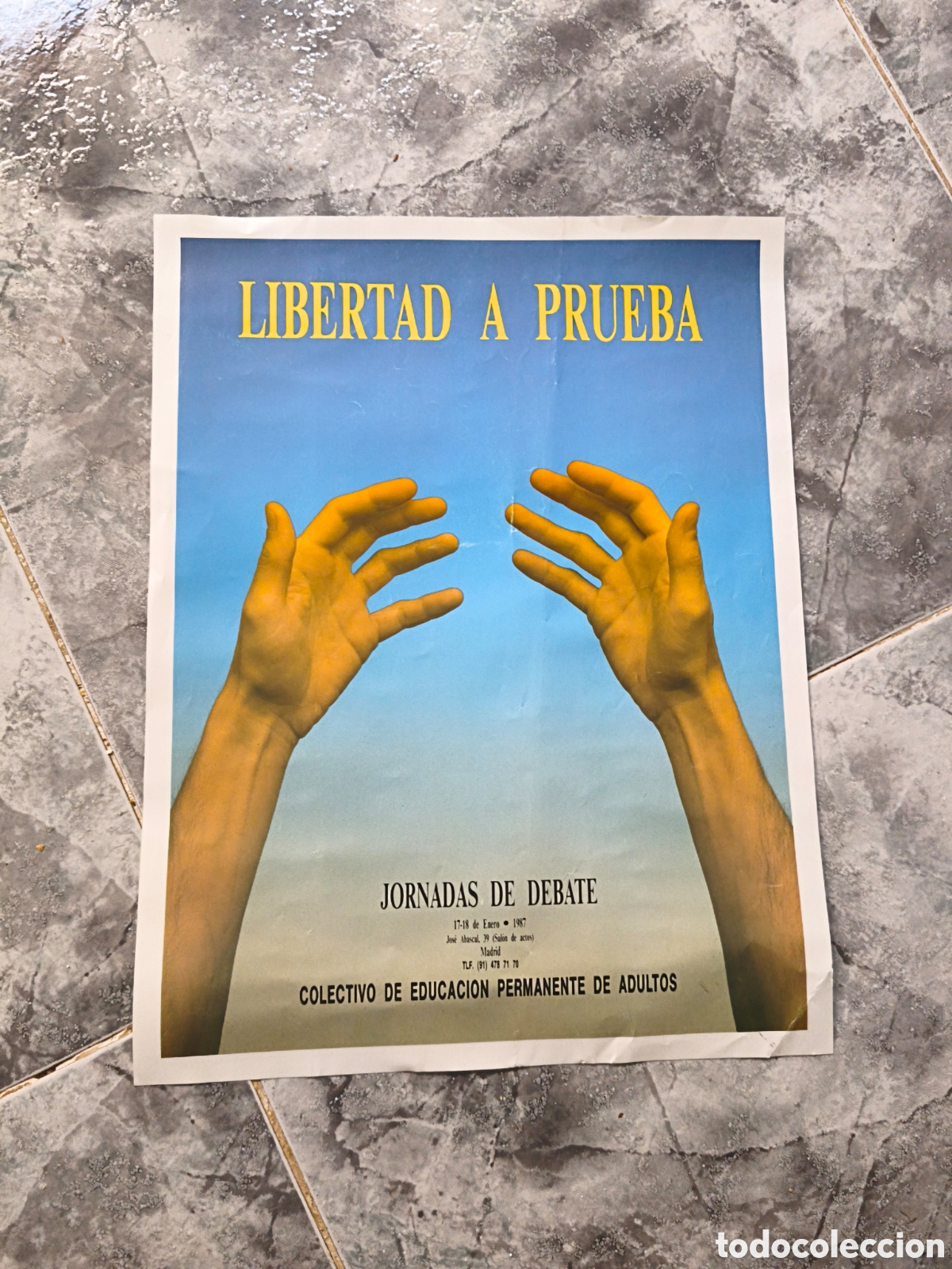 Coleccionismo de carteles: Poster Libertad a prueba - Foto 1