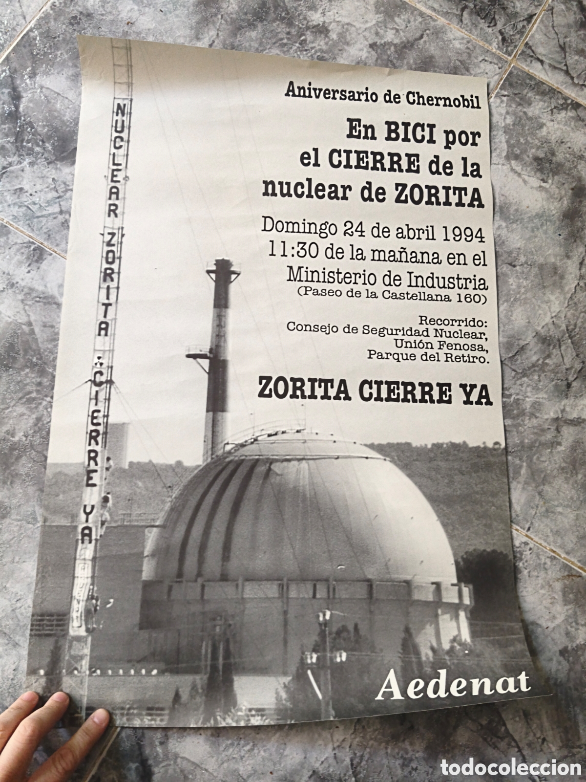 Coleccionismo de carteles: Poster Cierre de Zorrita - Foto 1