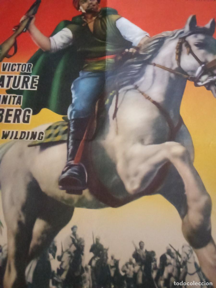 Coleccionismo de carteles: Zarak.Con Victor Mature. - Foto 2