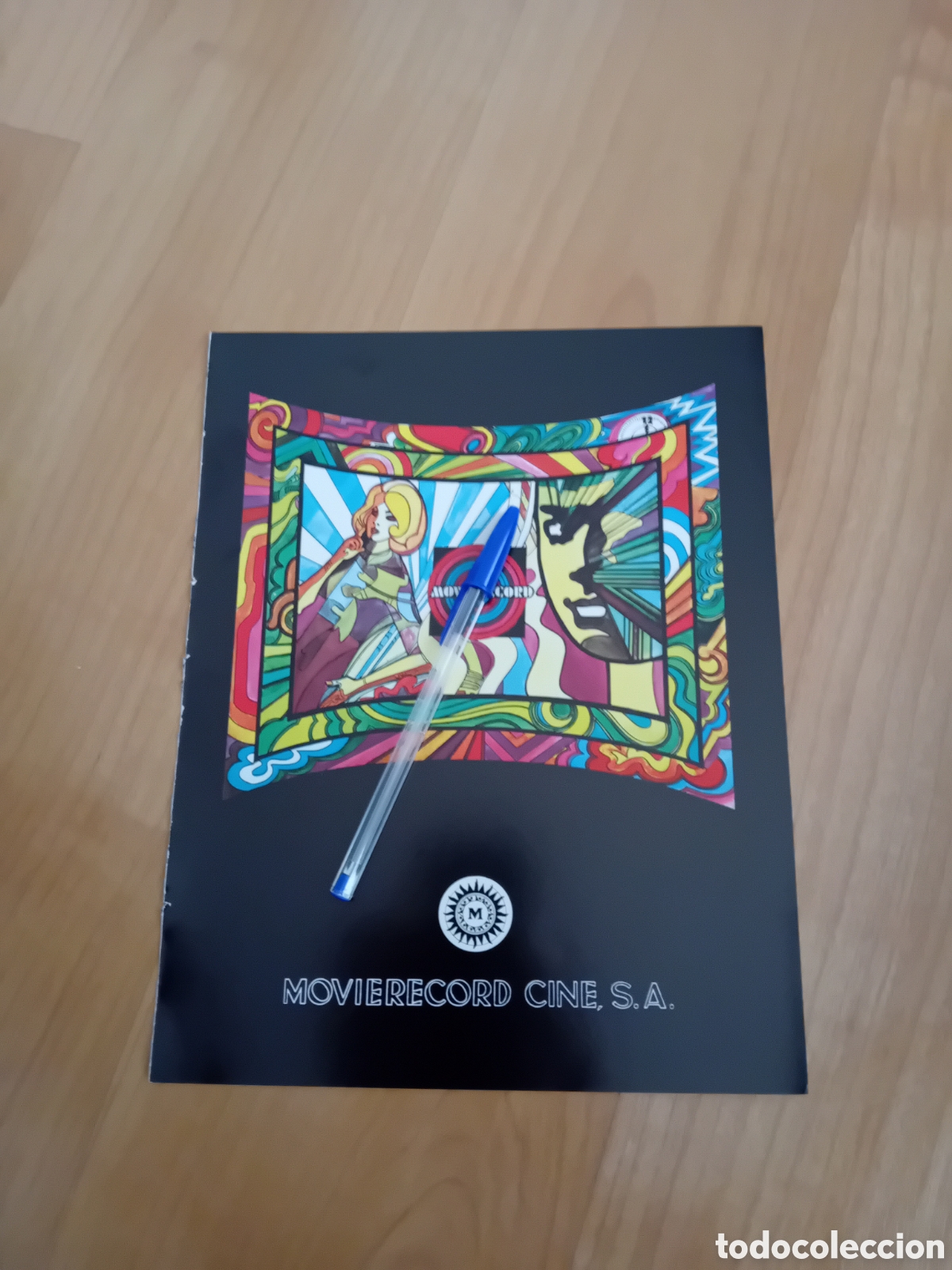 Coleccionismo de carteles: ANUNCIO MOVIERECORD CINE. 1977