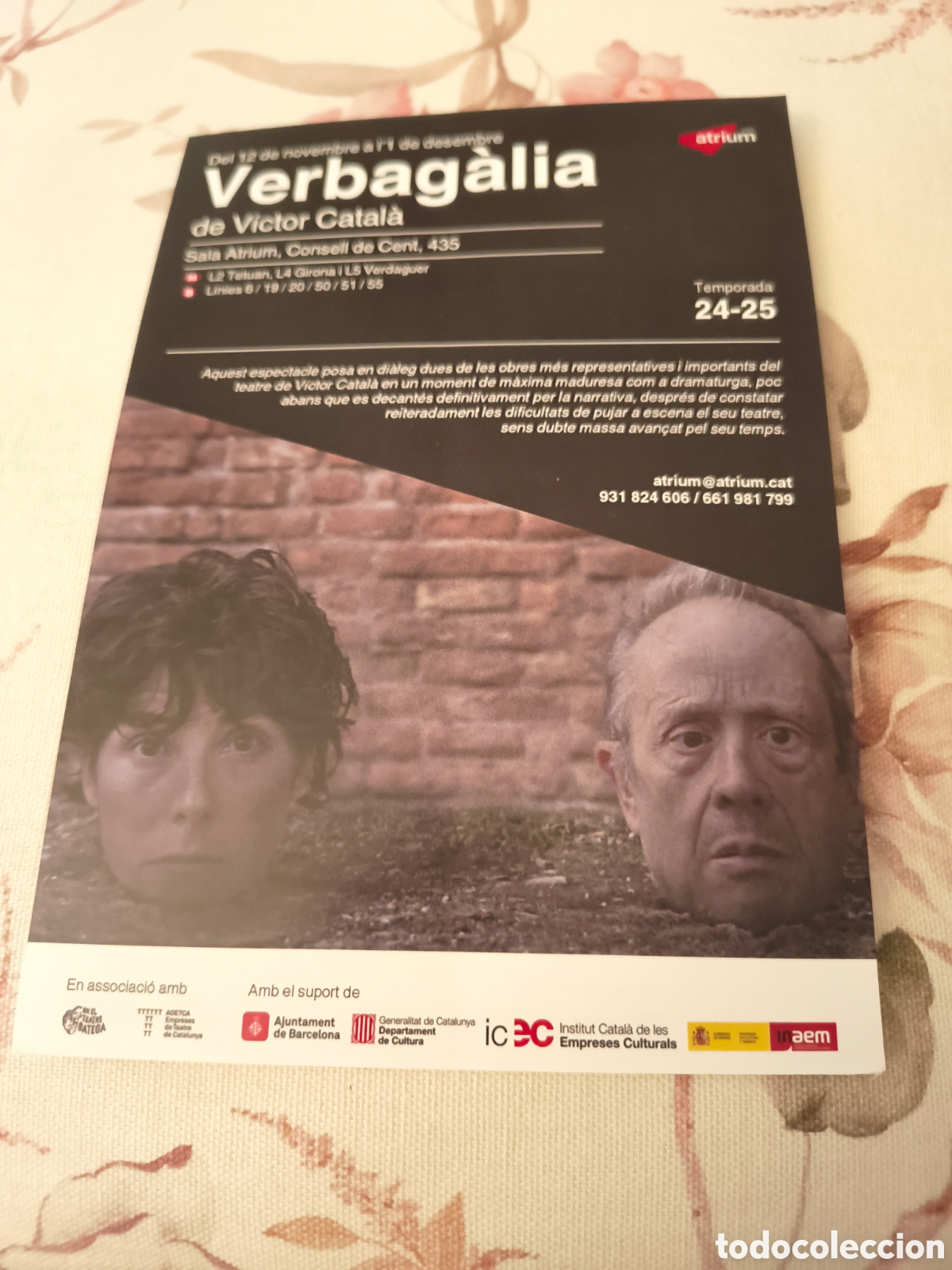 Collectionnisme d'affiches: VERBAGALIA DE VICTOR CATALA