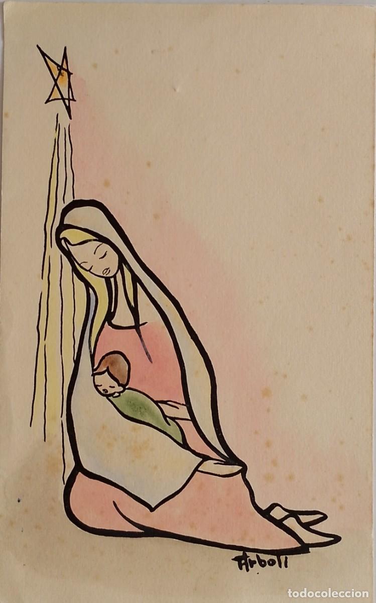 Coleccionismo de carteles: LAMINA DE PINTURA DE LA VIRGEN Y EL NI&Ntilde;O