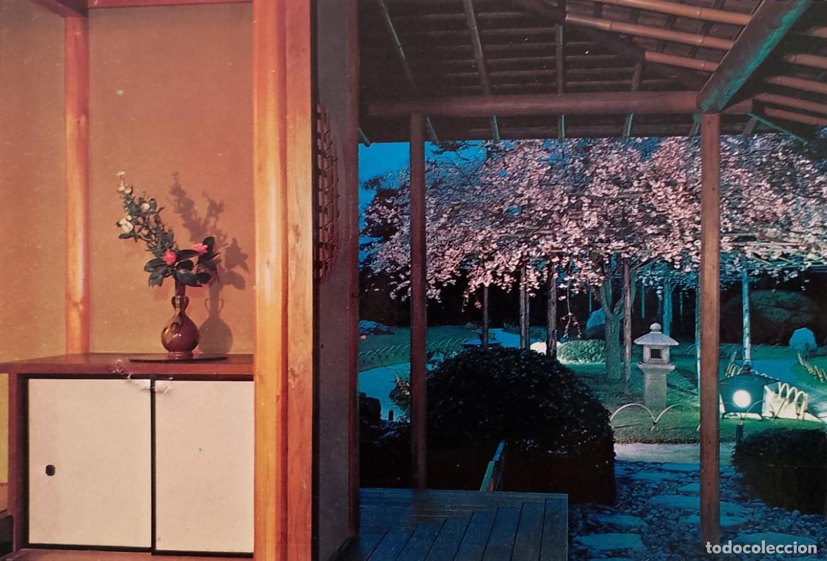 Coleccionismo de carteles: TARJETA CON FOTOGRAFIA DE JARDIN JAPONES